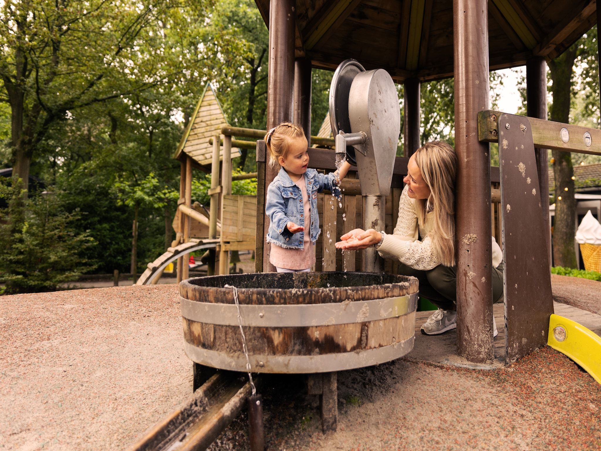 Parkfaciliteiten bij Parc Heihaas 12 in Putten