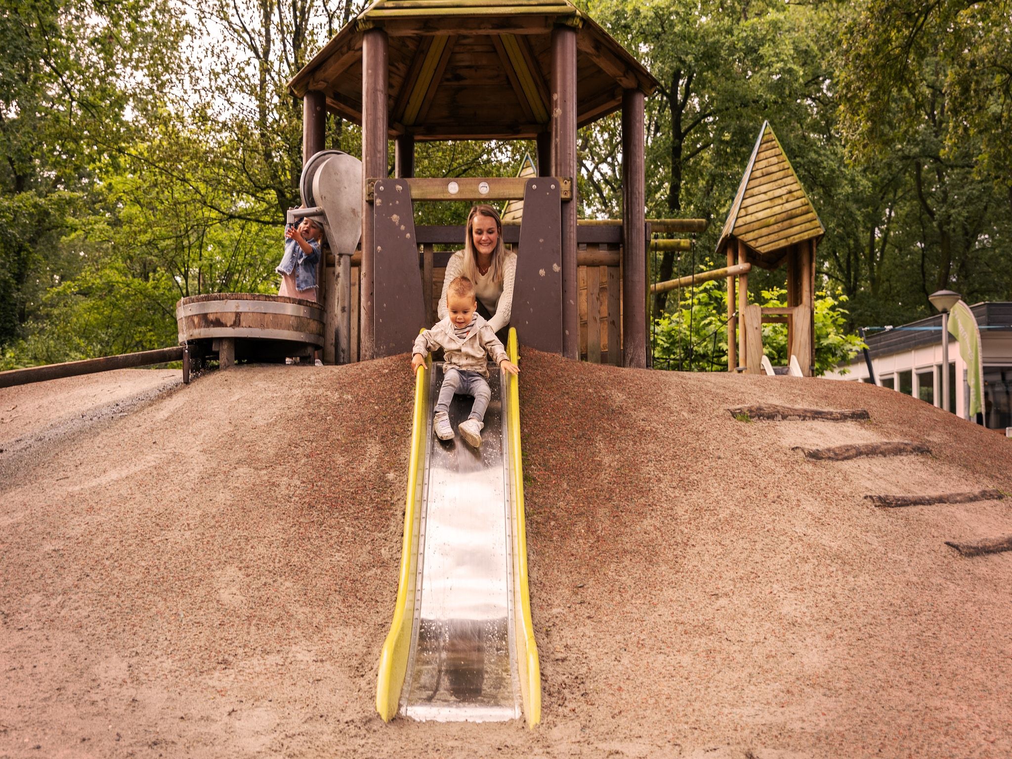 Parkfaciliteiten bij Parc Heihaas 12 in Putten