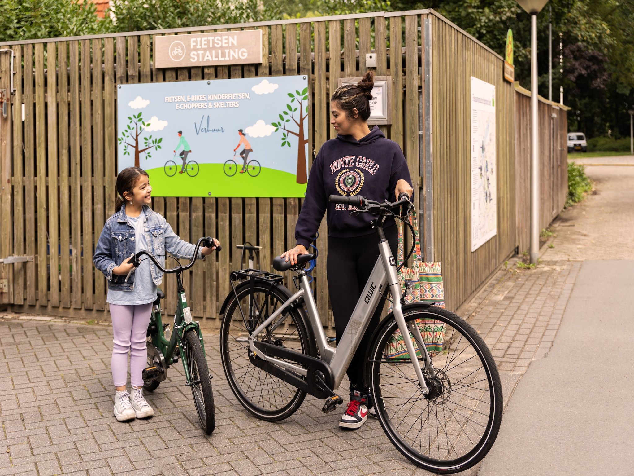 Parkfaciliteiten bij Parc Heihaas 12 in Putten