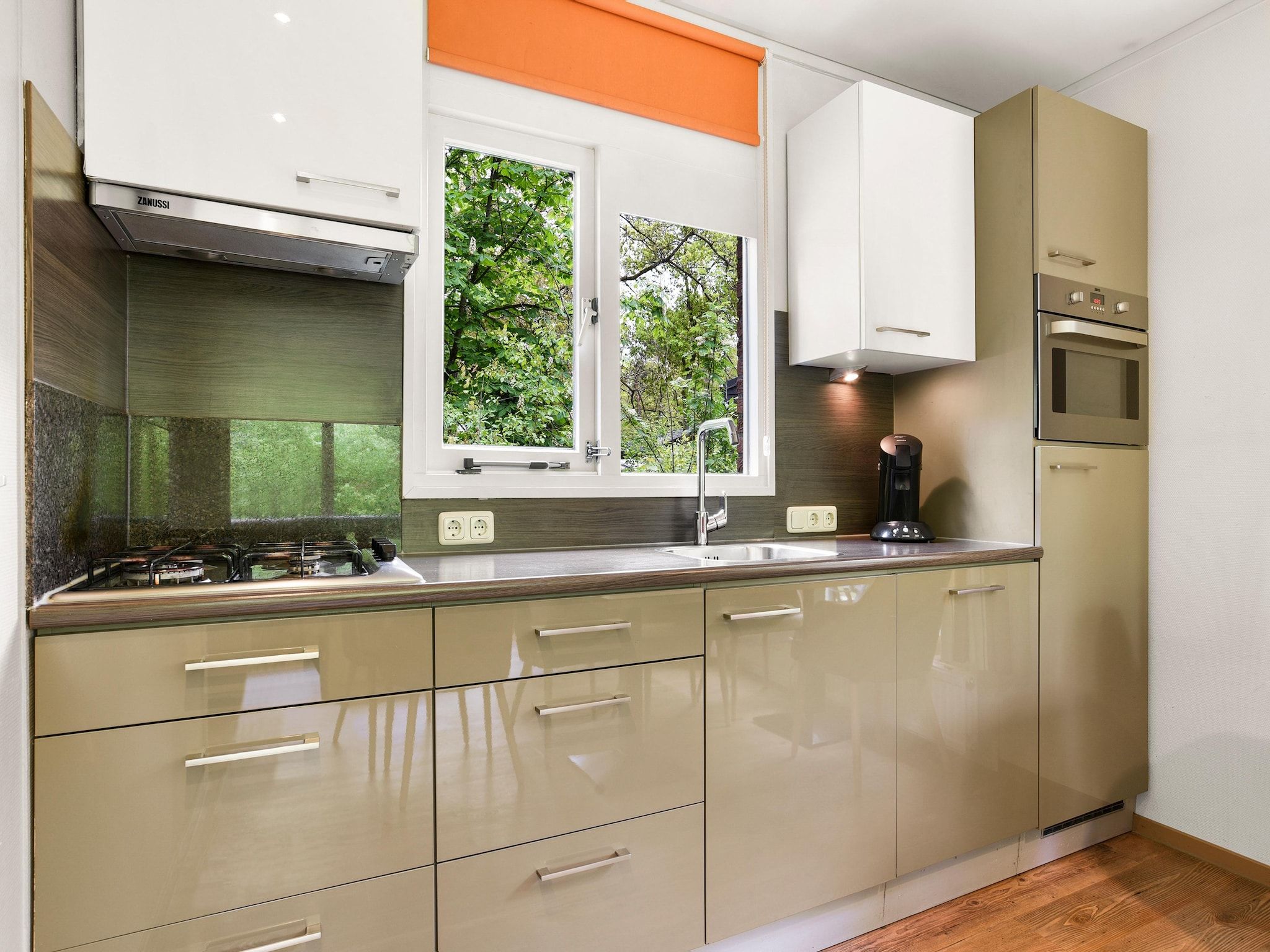 De keuken van Parc Heihaas 12 in Putten