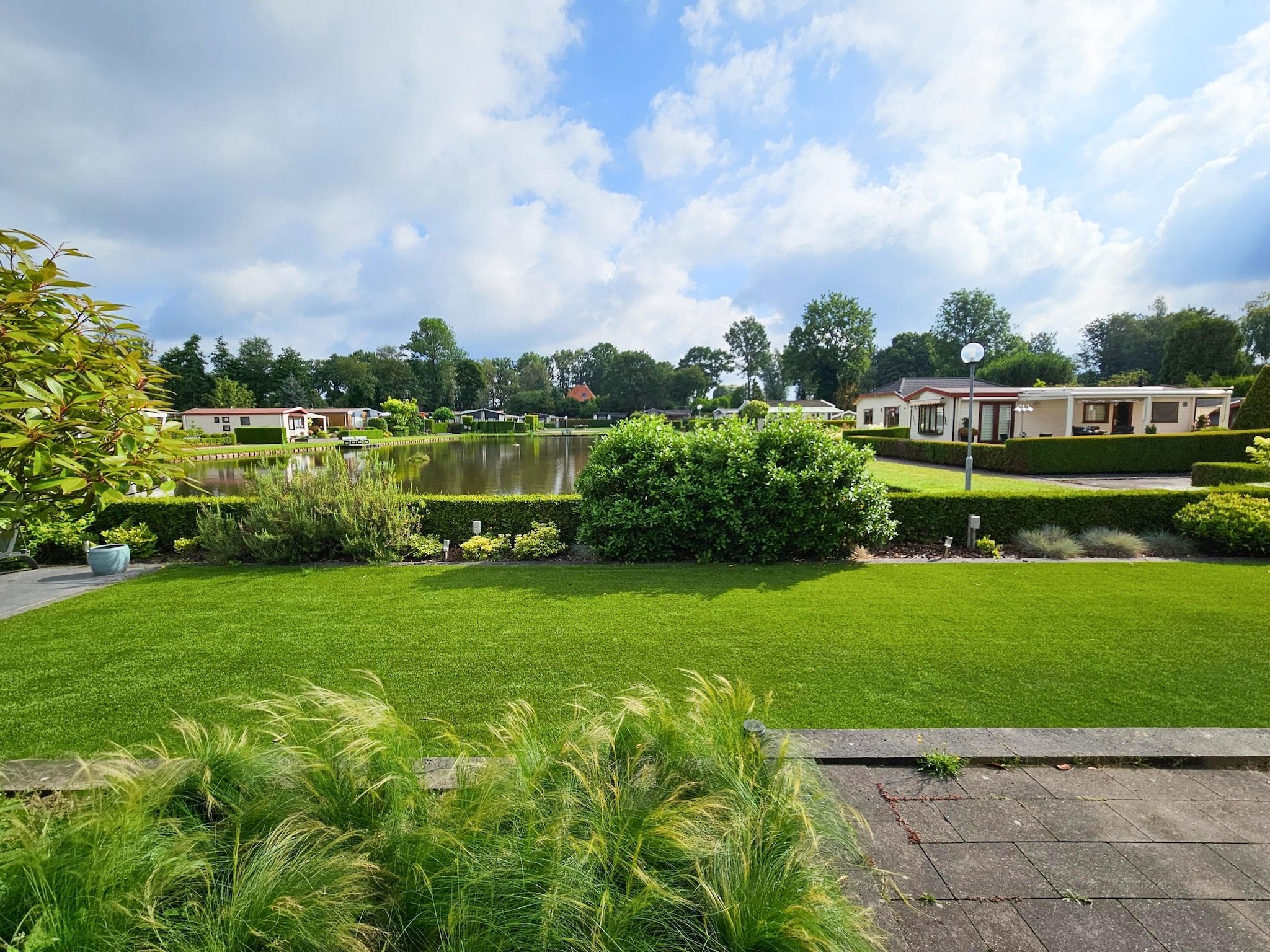 Het uitzicht vanaf Kieftveen 18-535 Bamboo house in Voorthuizen