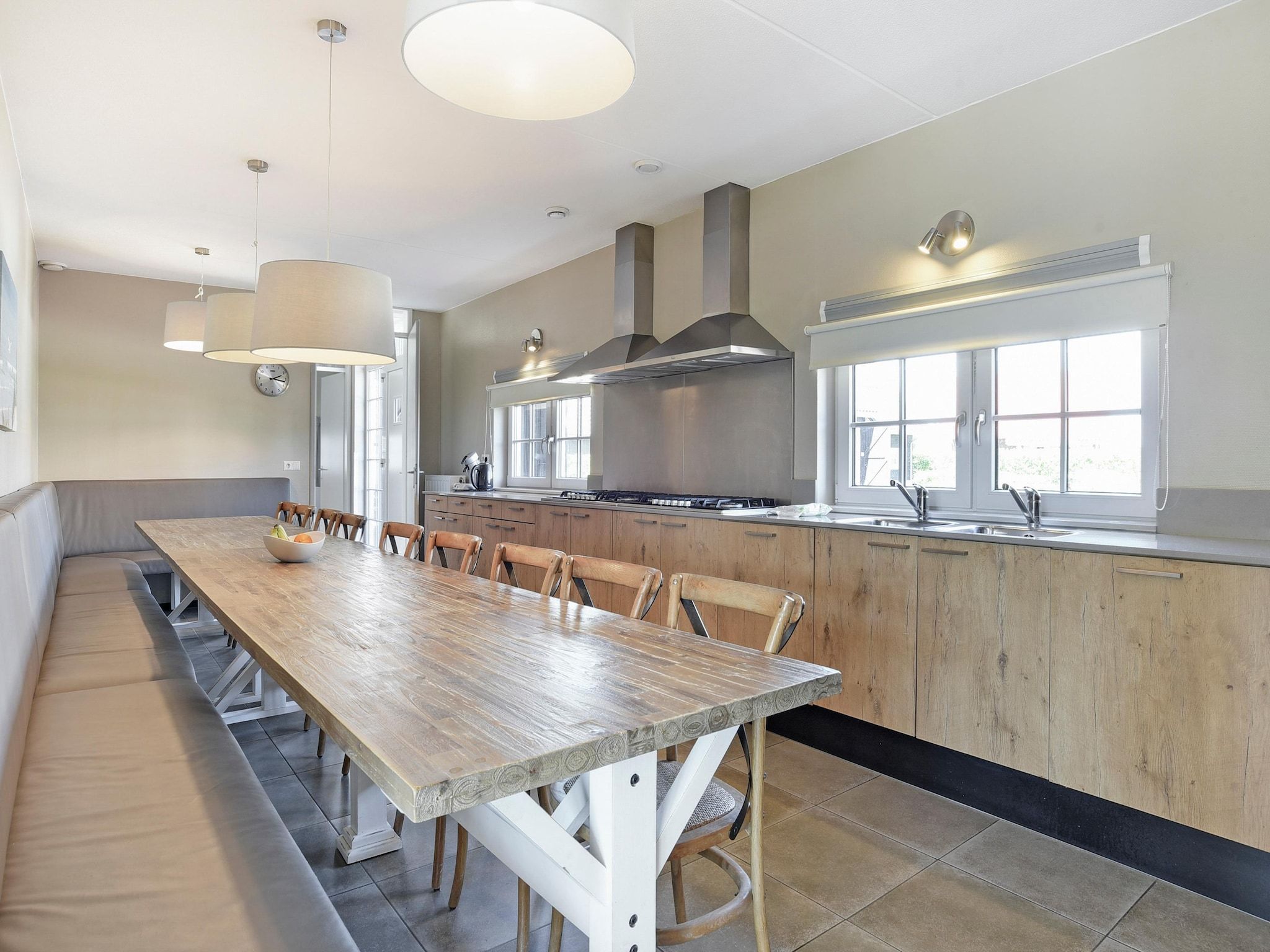 De keuken van Strand Resort Nieuwvliet-Bad 4 in Nieuwvliet