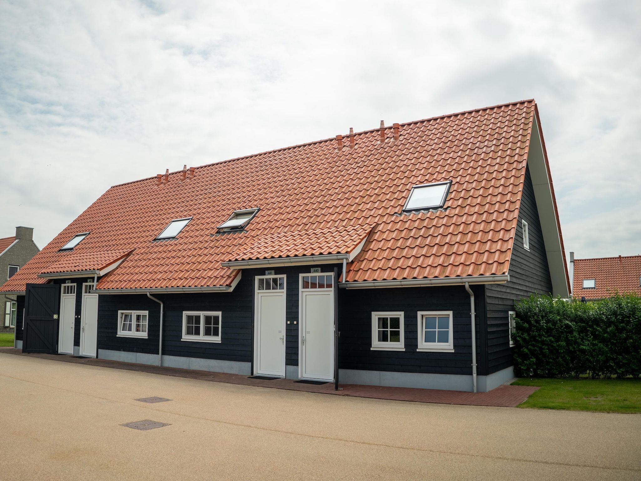 De buitenkant van Strand Resort Nieuwvliet-Bad 6 in Nieuwvliet