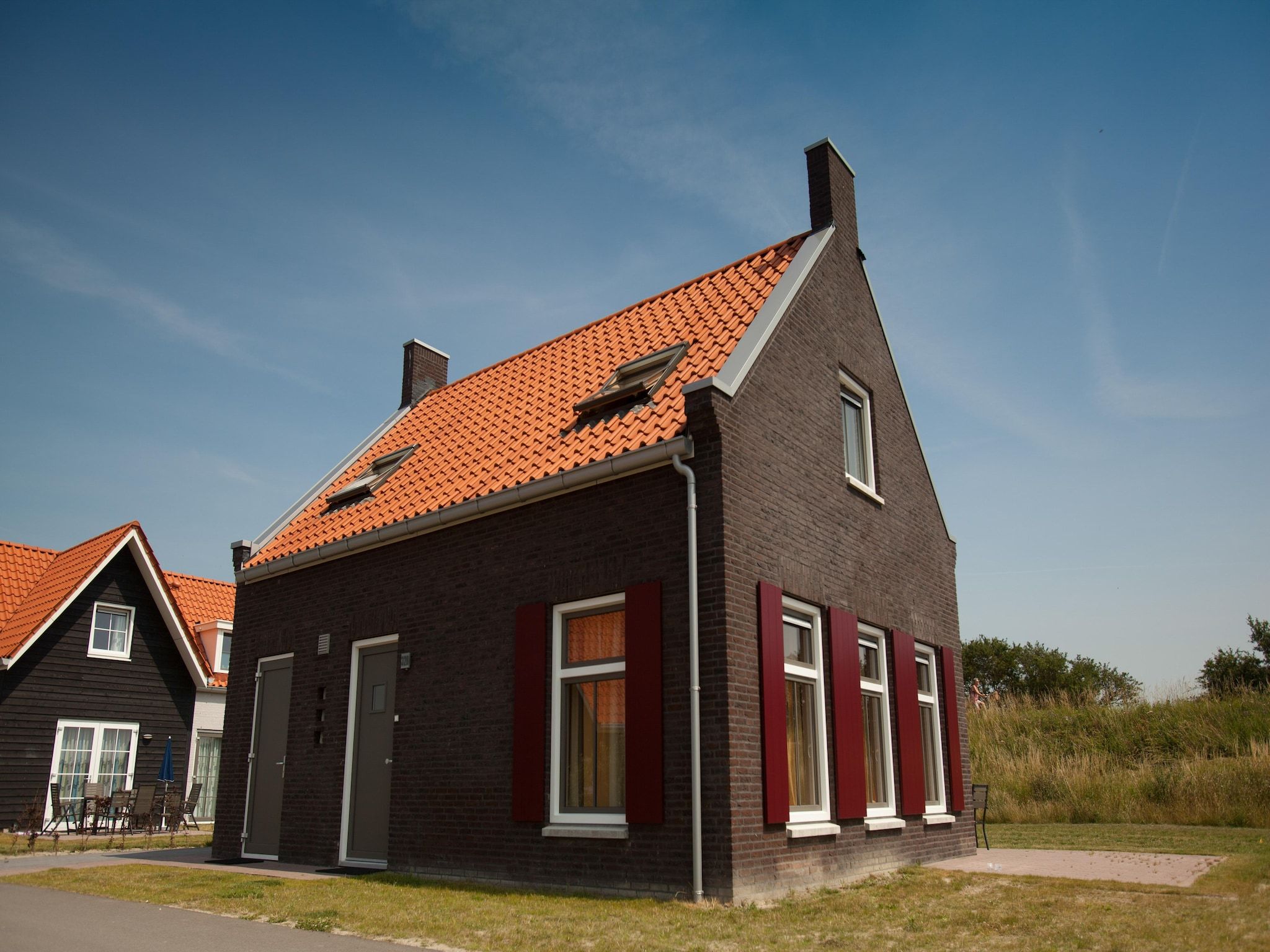 De buitenkant van Strand Resort Nieuwvliet-Bad 7 in Nieuwvliet