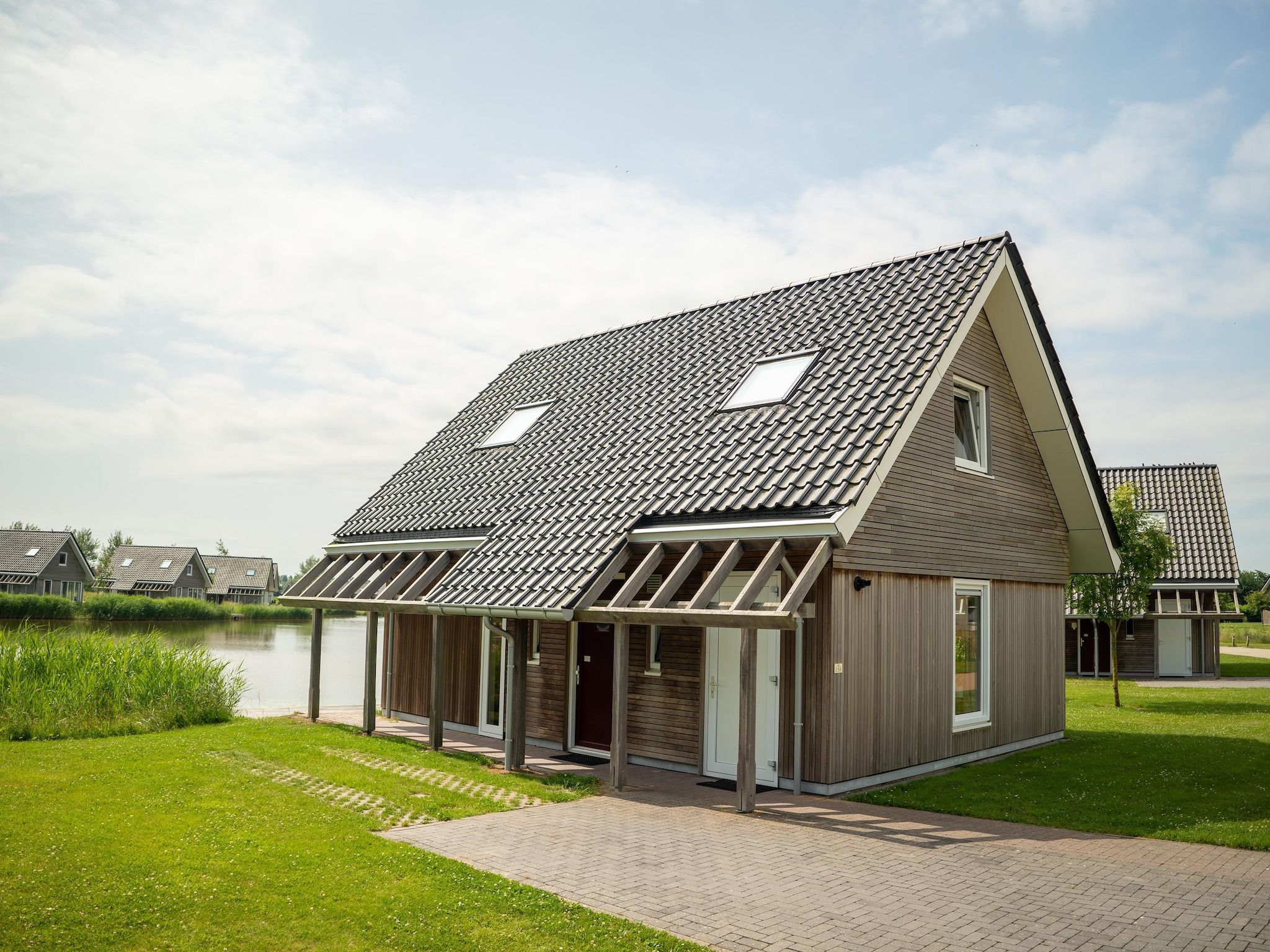 De buitenkant van Strand Resort Nieuwvliet-Bad 8 in Nieuwvliet