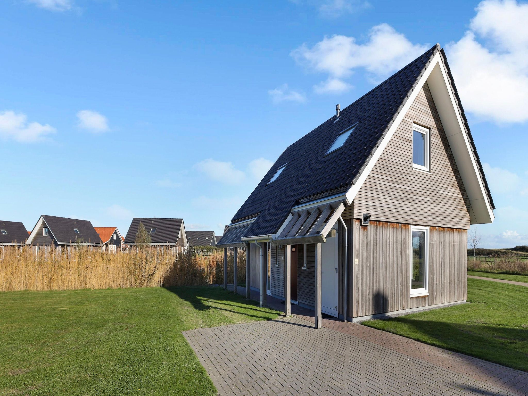 De buitenkant van Strand Resort Nieuwvliet-Bad 8 in Nieuwvliet