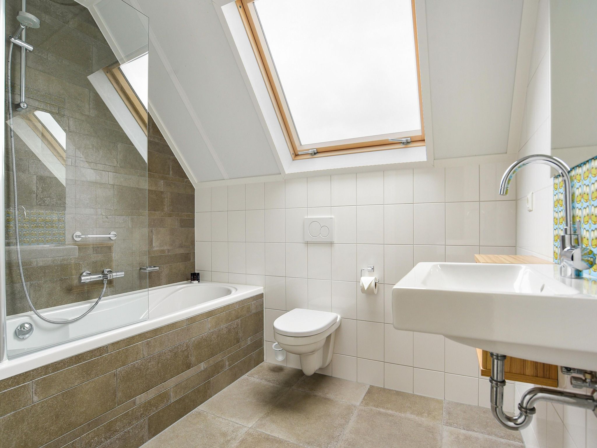 De badkamer van Strand Resort Nieuwvliet-Bad 9 in Nieuwvliet