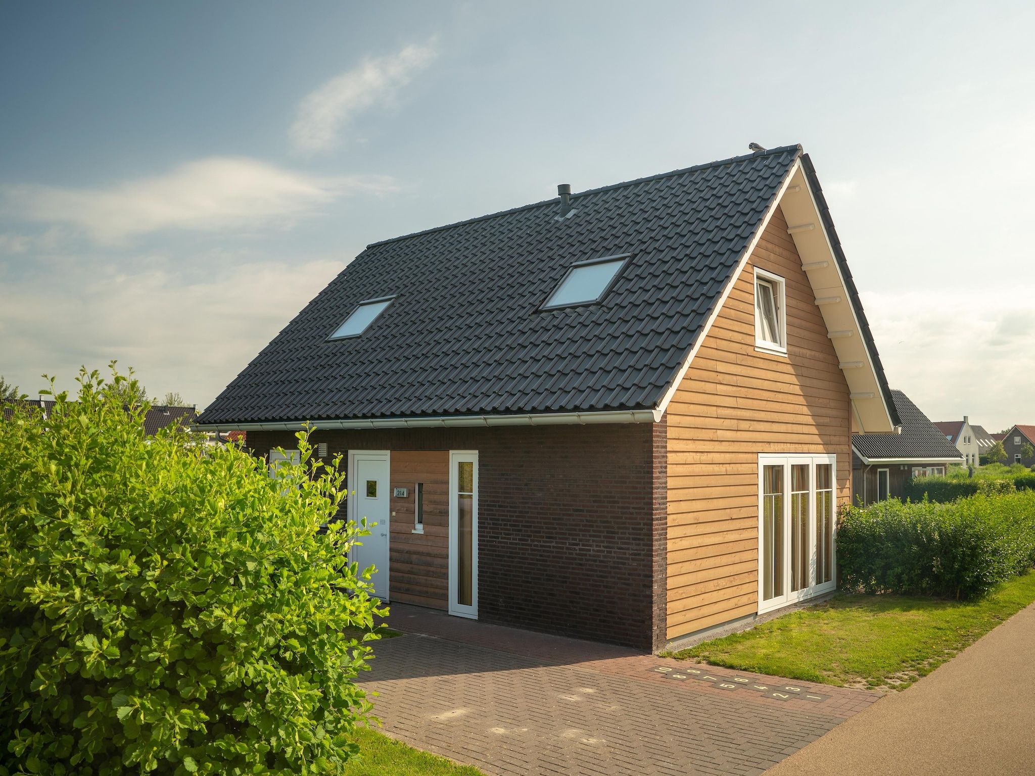 De buitenkant van Strand Resort Nieuwvliet-Bad 9 in Nieuwvliet