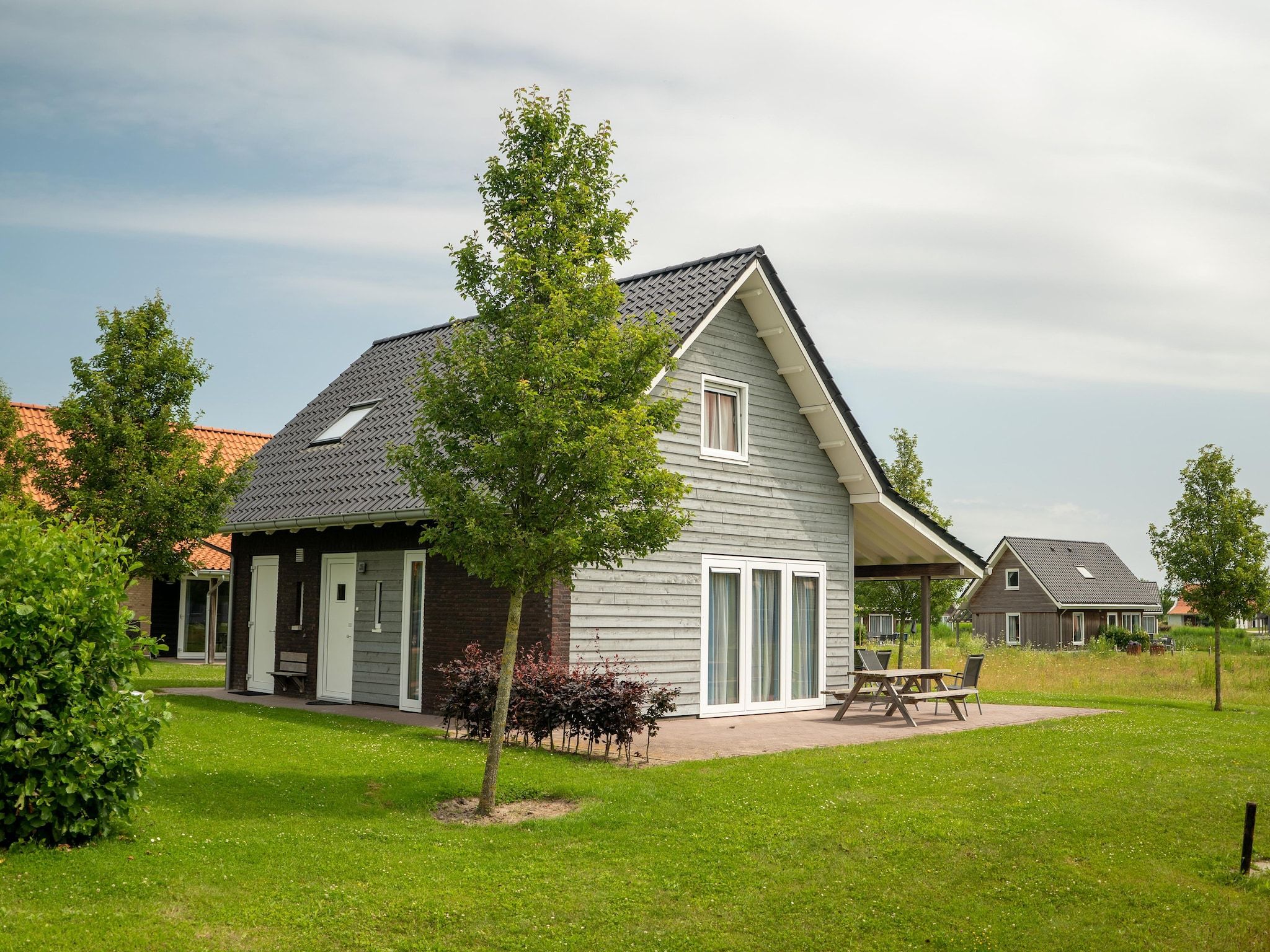 De buitenkant van Strand Resort Nieuwvliet-Bad 9 in Nieuwvliet