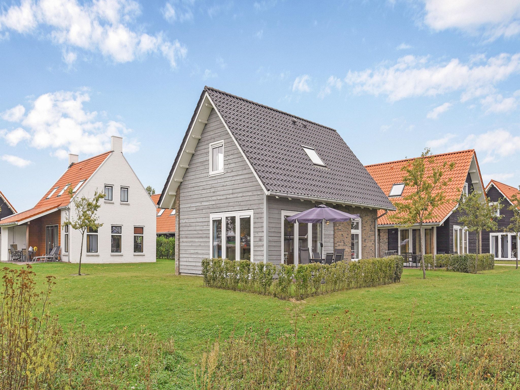 De buitenkant van Strand Resort Nieuwvliet-Bad 9 in Nieuwvliet