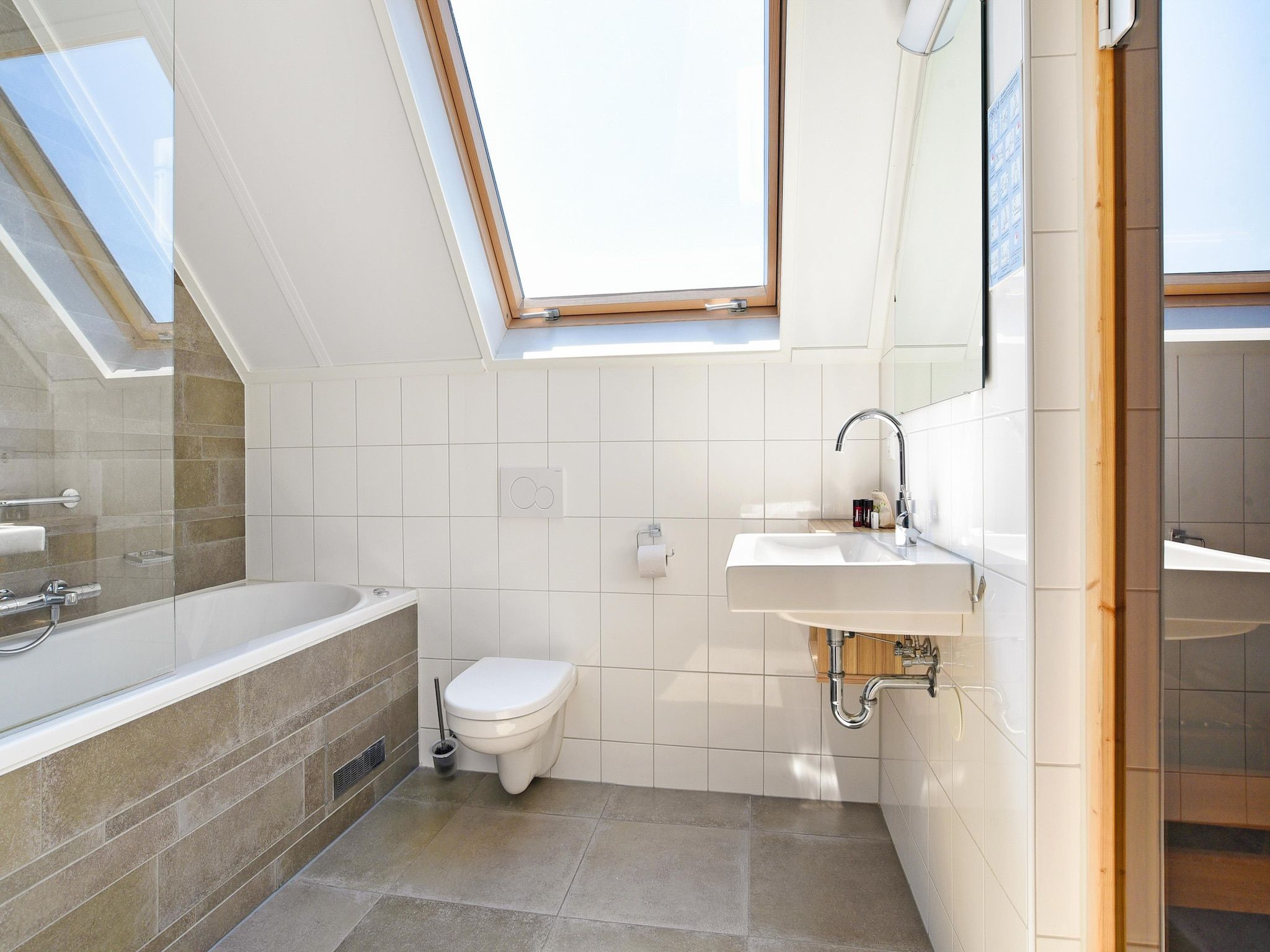 De badkamer van Strand Resort Nieuwvliet-Bad 10 in Nieuwvliet