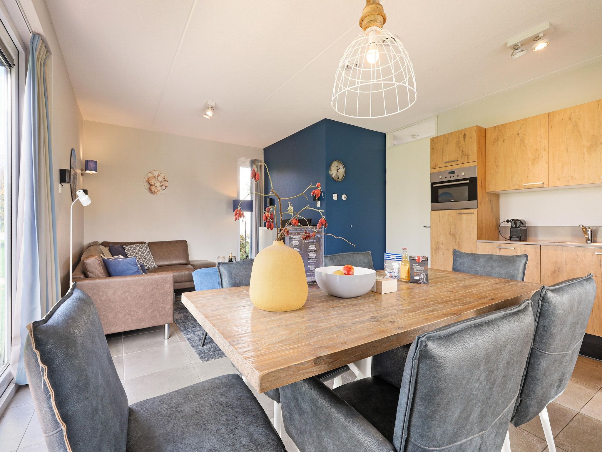 De woonkamer van Strand Resort Nieuwvliet-Bad 10 in Nieuwvliet