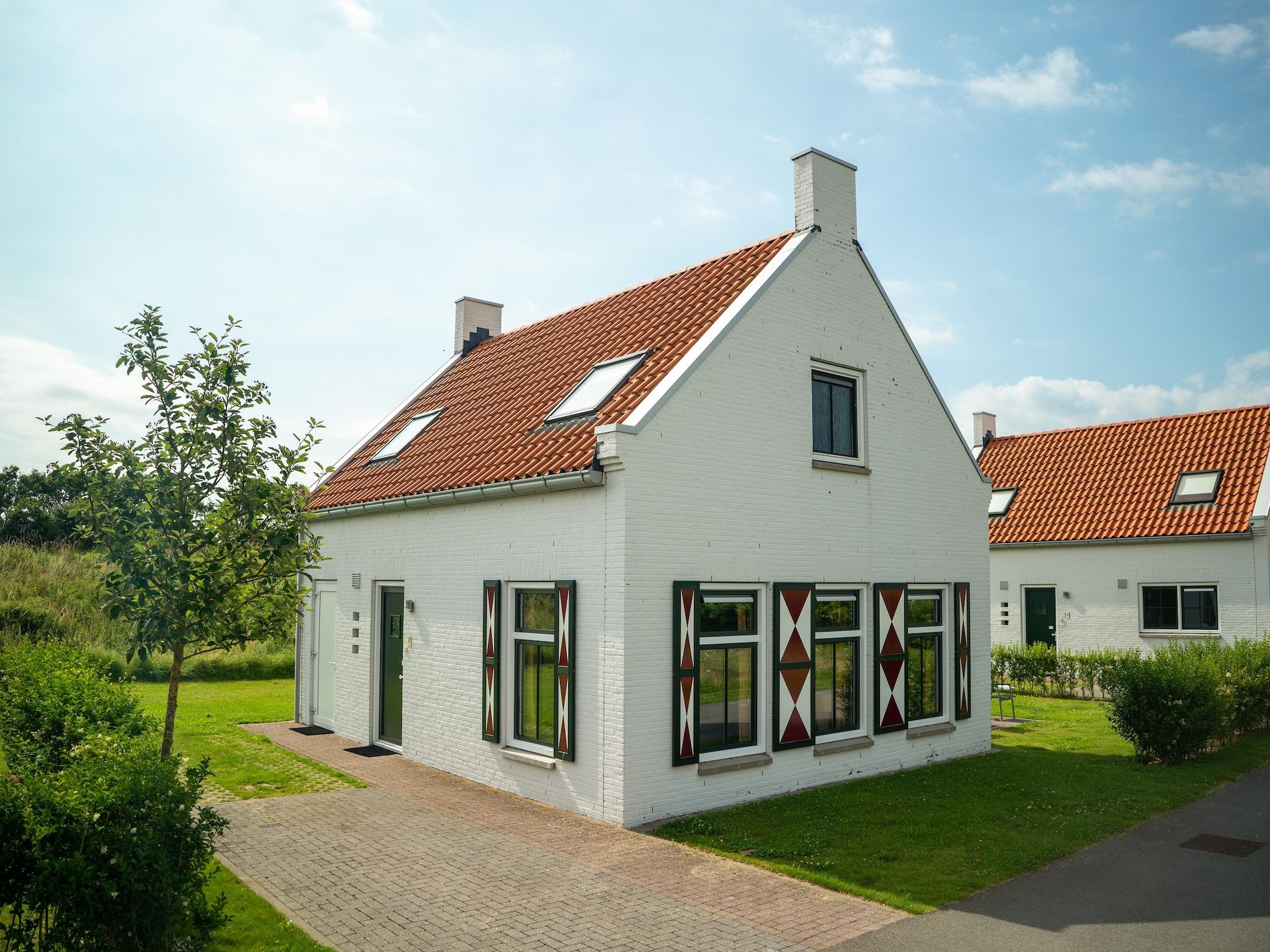 De buitenkant van Strand Resort Nieuwvliet-Bad 11 in Nieuwvliet