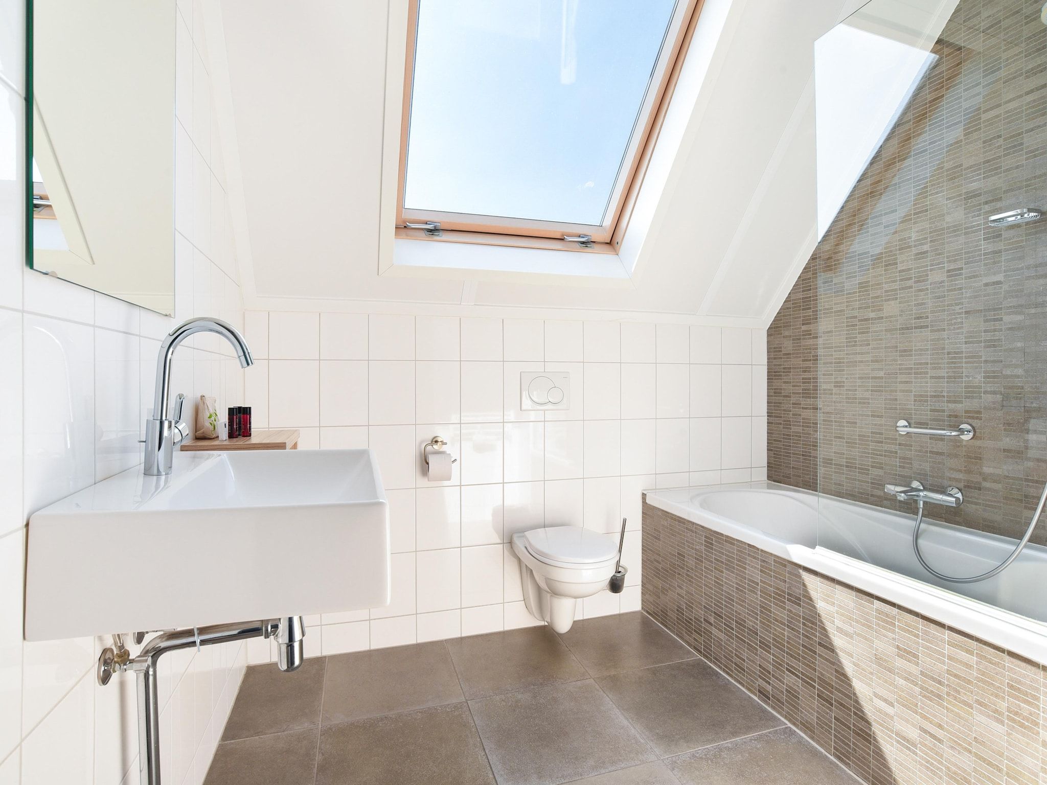 De badkamer van Strand Resort Nieuwvliet-Bad 11 in Nieuwvliet