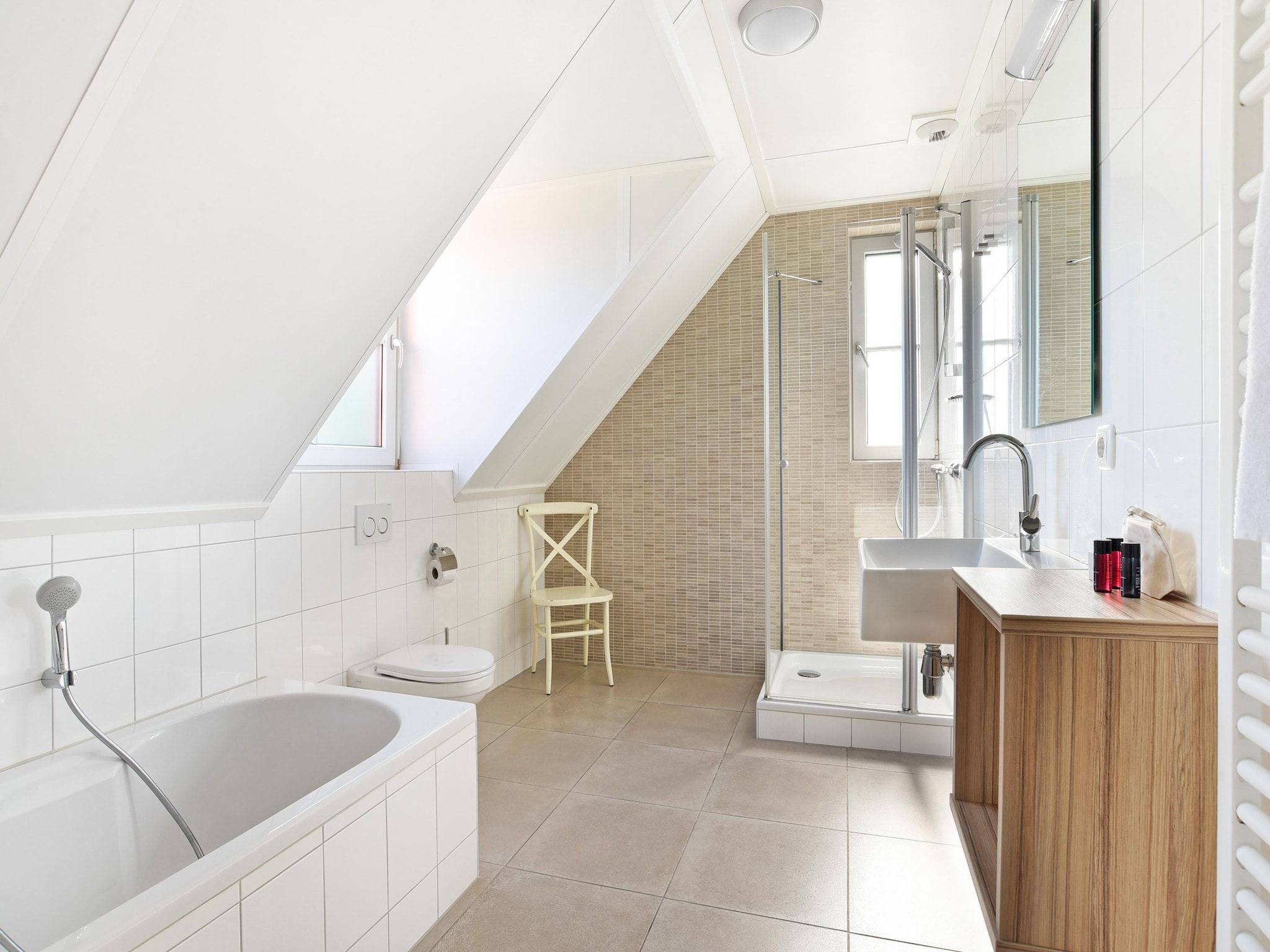 De badkamer van Strand Resort Nieuwvliet-Bad 12 in Nieuwvliet