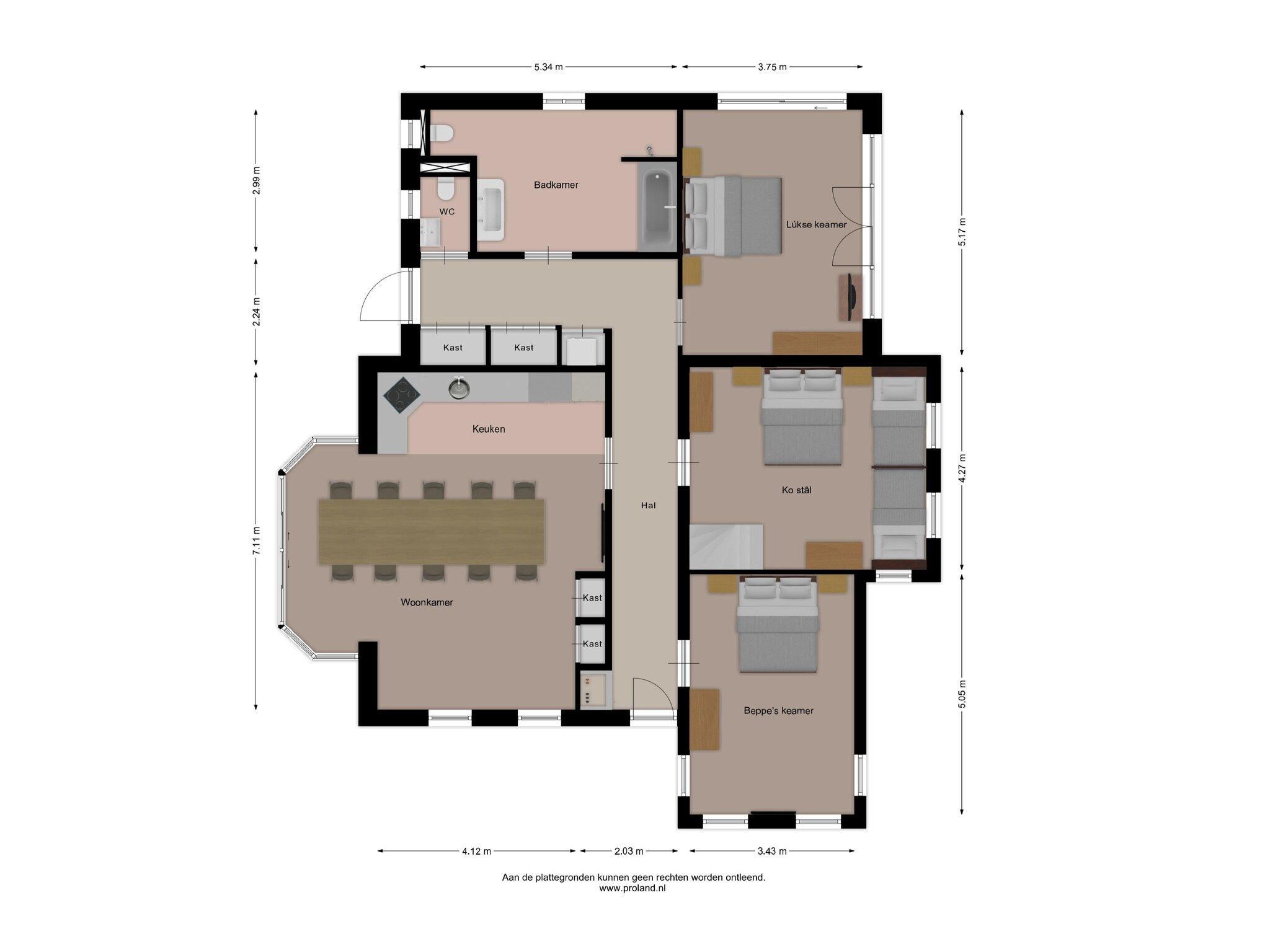 Sfeerbeeld van Oane's Huske in Jistrum / Skûlenboarch
