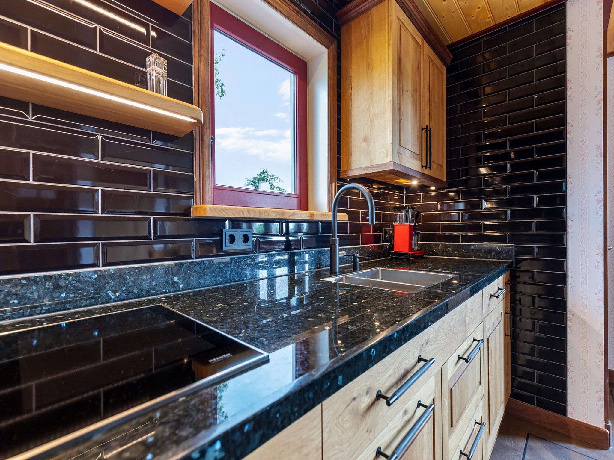 De keuken van It Simmerhuske in Jistrum / Skûlenboarch