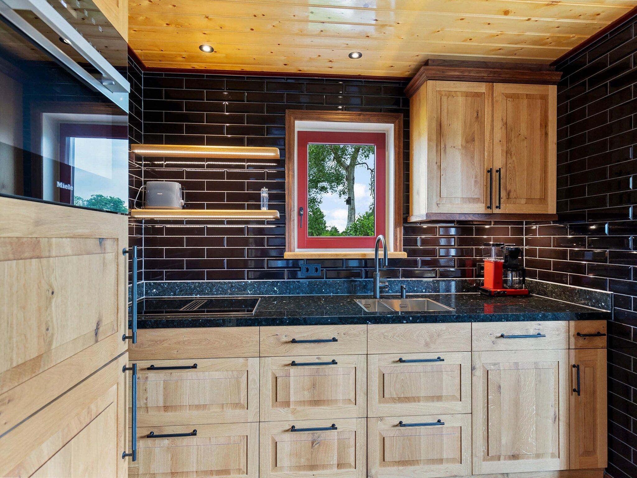 De keuken van It Simmerhuske in Jistrum / Skûlenboarch