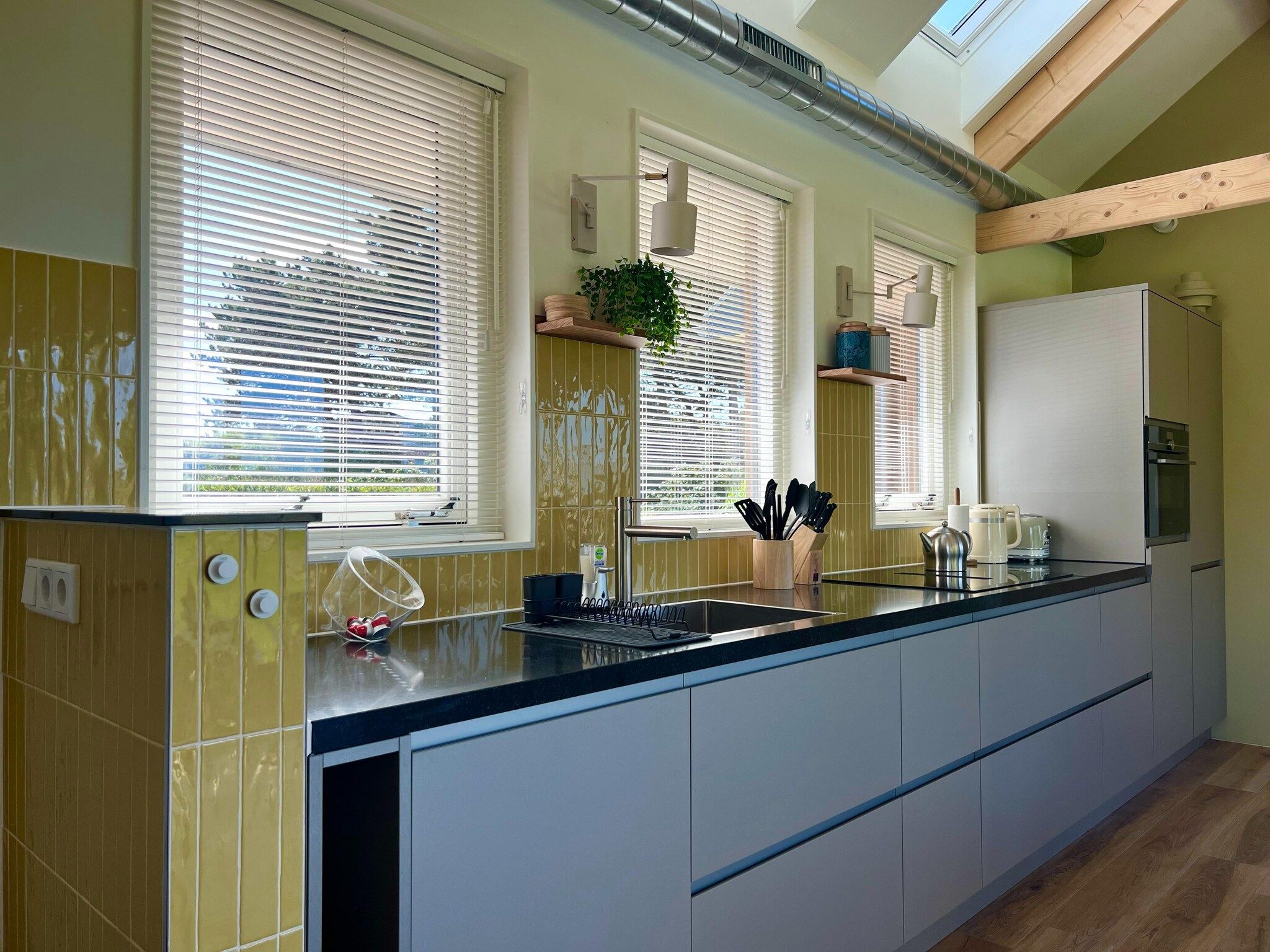 De keuken van 't Veldje in Den Hoorn