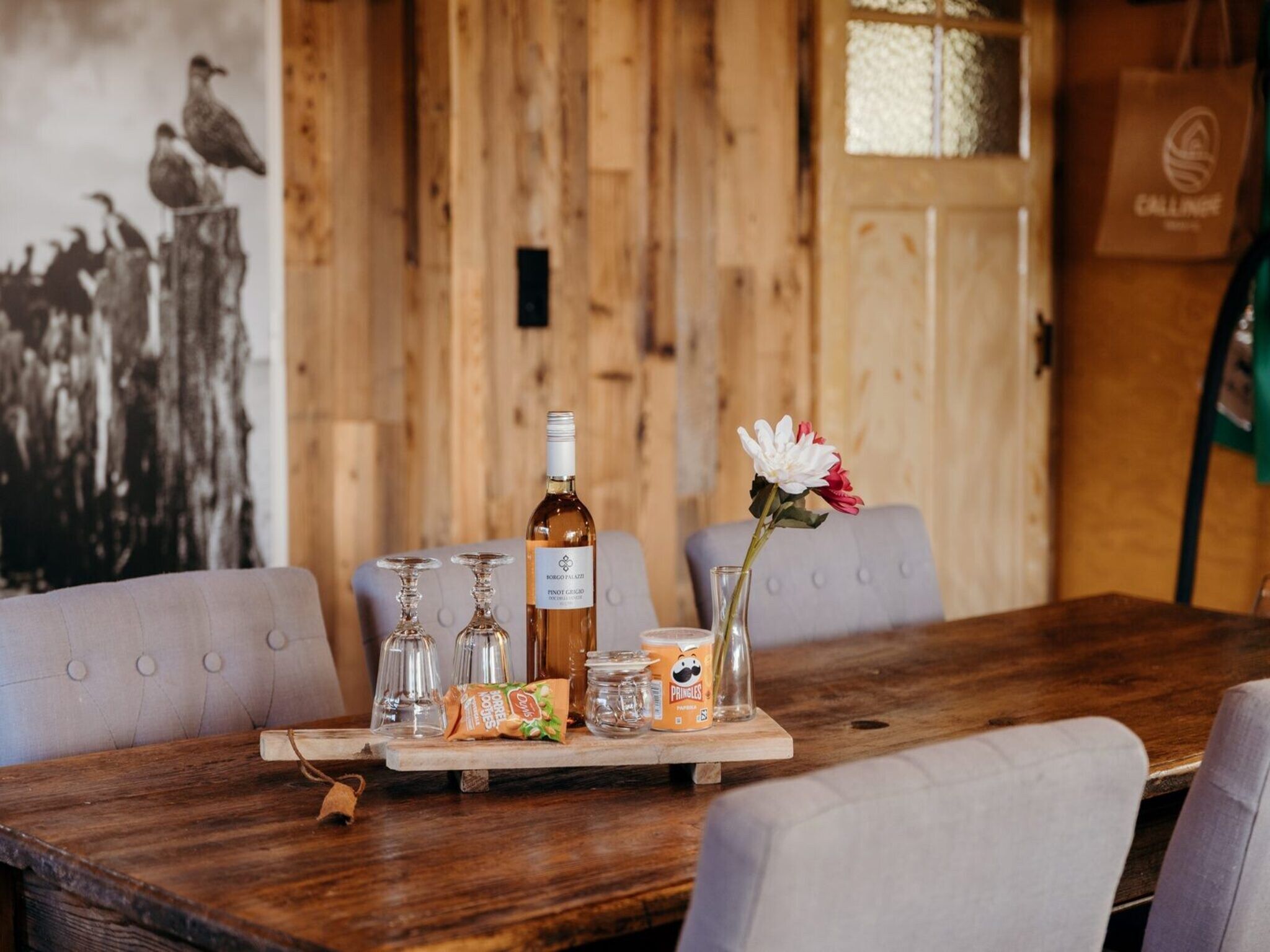 De eetkamer van Juttershut Duynpark - Callantsoog in Callantsoog