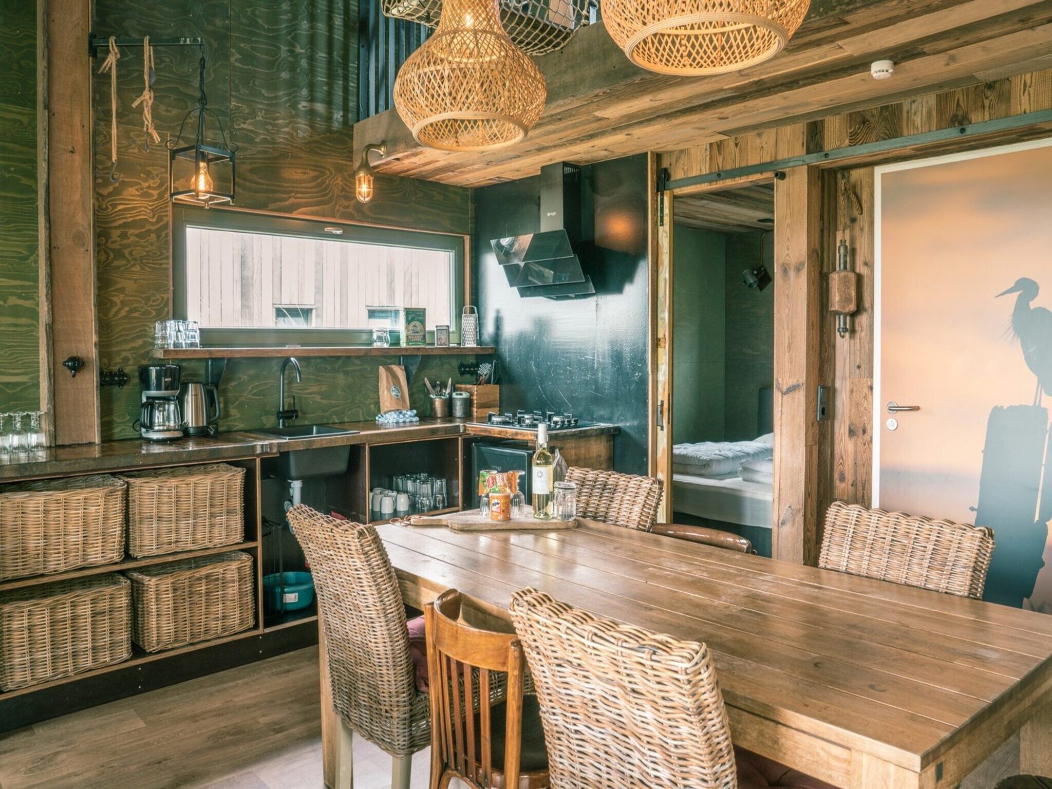 De eetkamer van Juttershut Duynpark - Callantsoog in Callantsoog