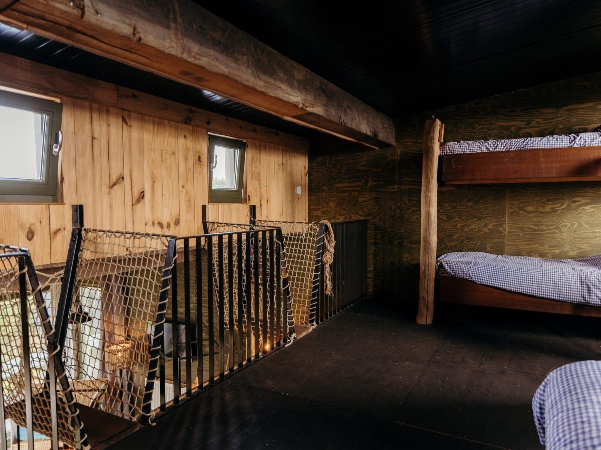 Een slaapkamer van Juttershut Duynpark - Callantsoog in Callantsoog