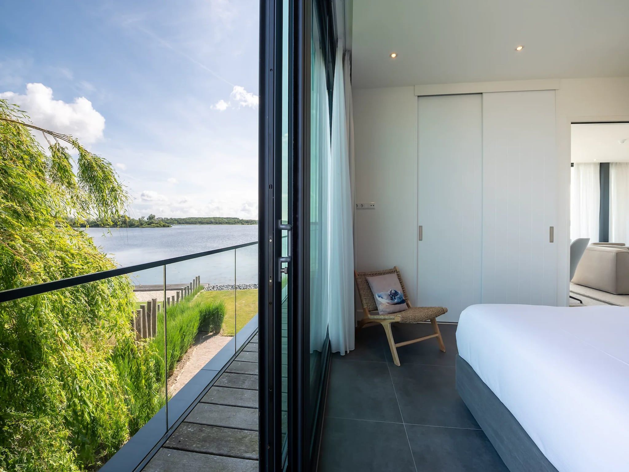 Een slaapkamer van Harbour Village 4 in Arnemuiden