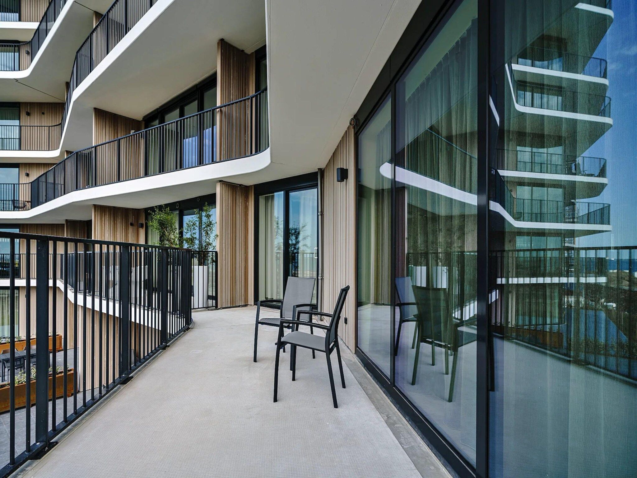 De buitenkant van Breskens Apartments & Penthouses 7 in Breskens