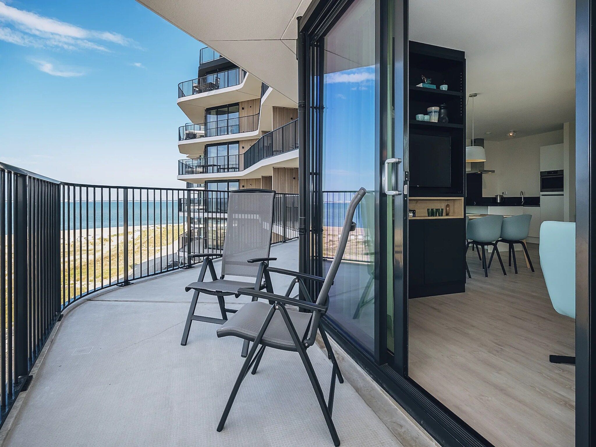 De buitenkant van Breskens Apartments & Penthouses 8 in Breskens