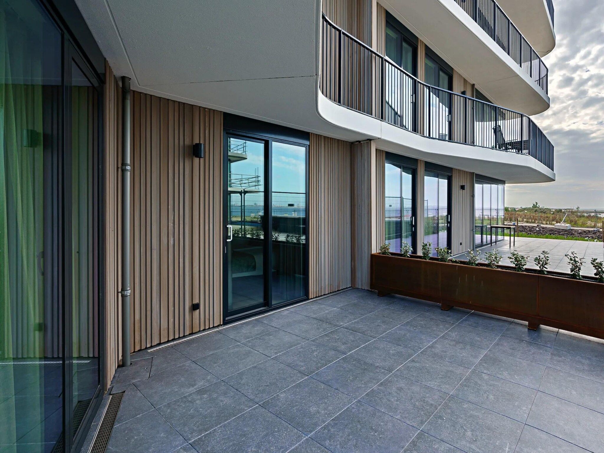 De buitenkant van Breskens Apartments & Penthouses 12 in Breskens
