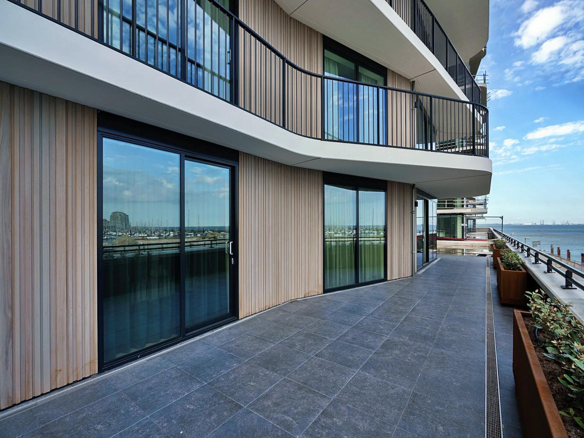 De buitenkant van Breskens Apartments & Penthouses 12 in Breskens