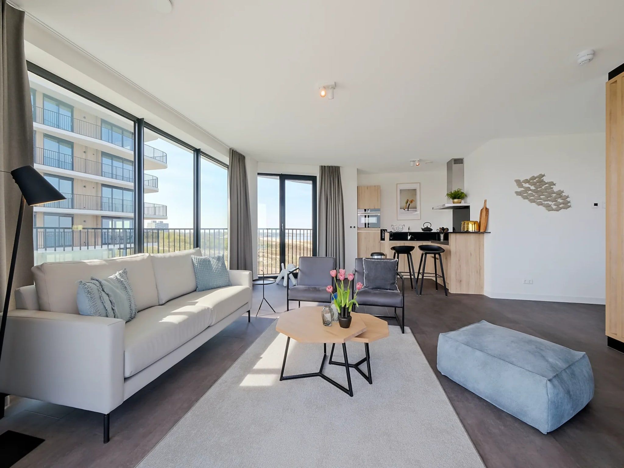 De buitenkant van Breskens Apartments & Penthouses 13 in Breskens