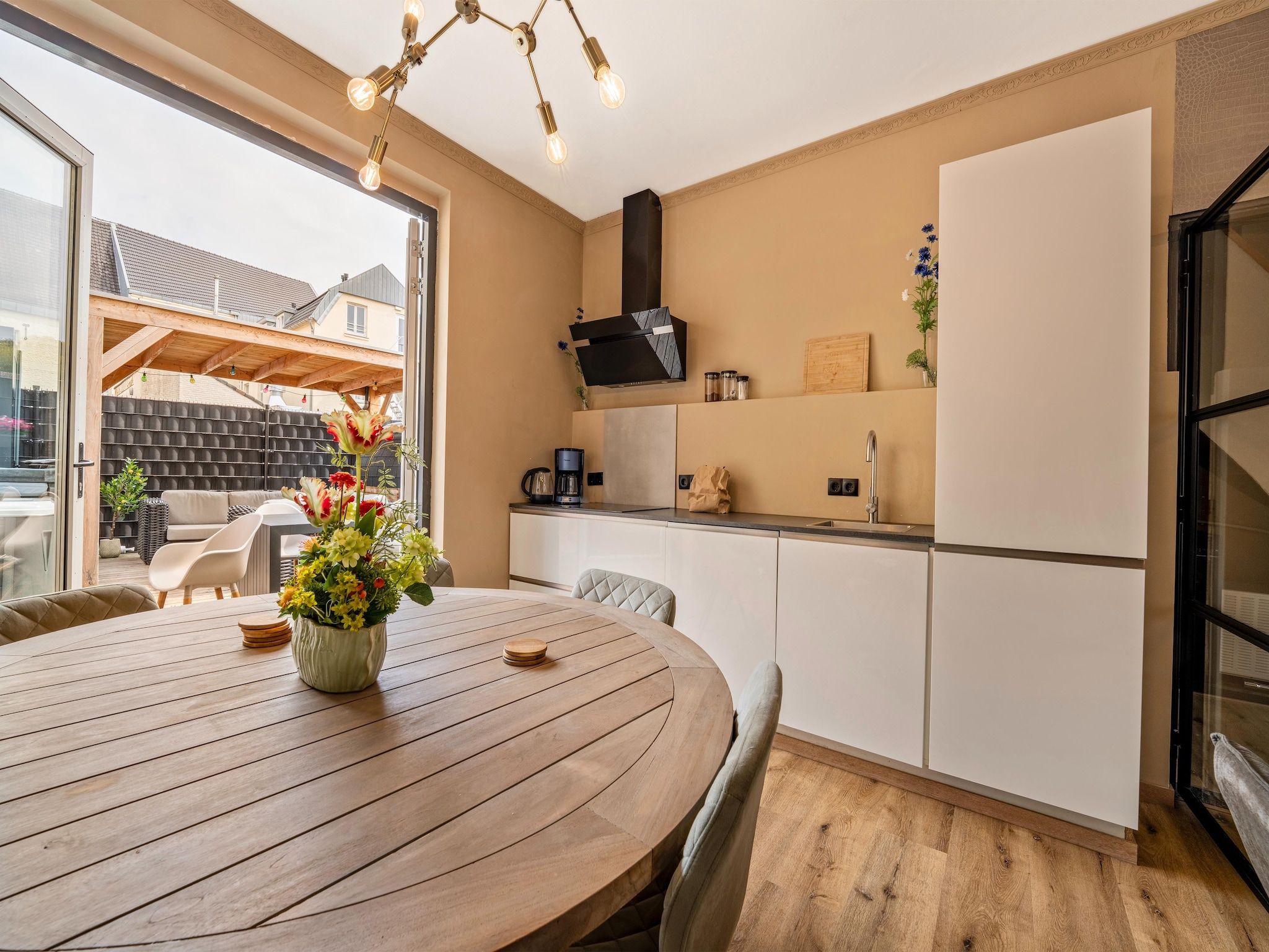 De keuken van Mergelhuis in Valkenburg