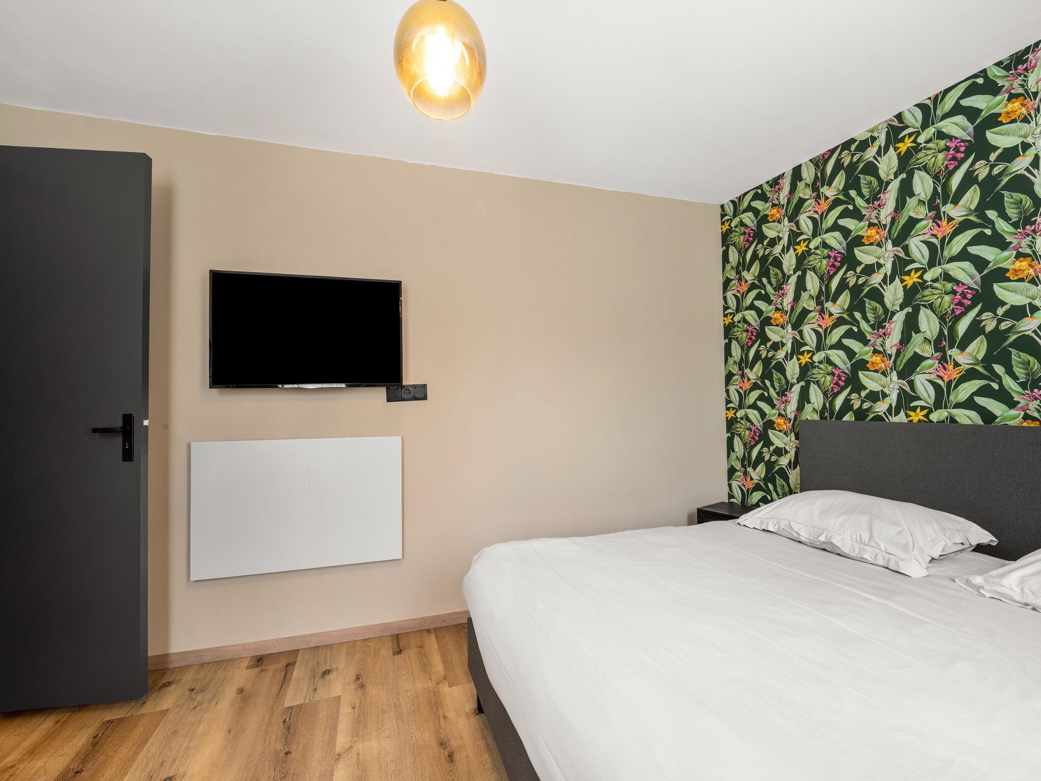 Een slaapkamer van Mergelhuis in Valkenburg