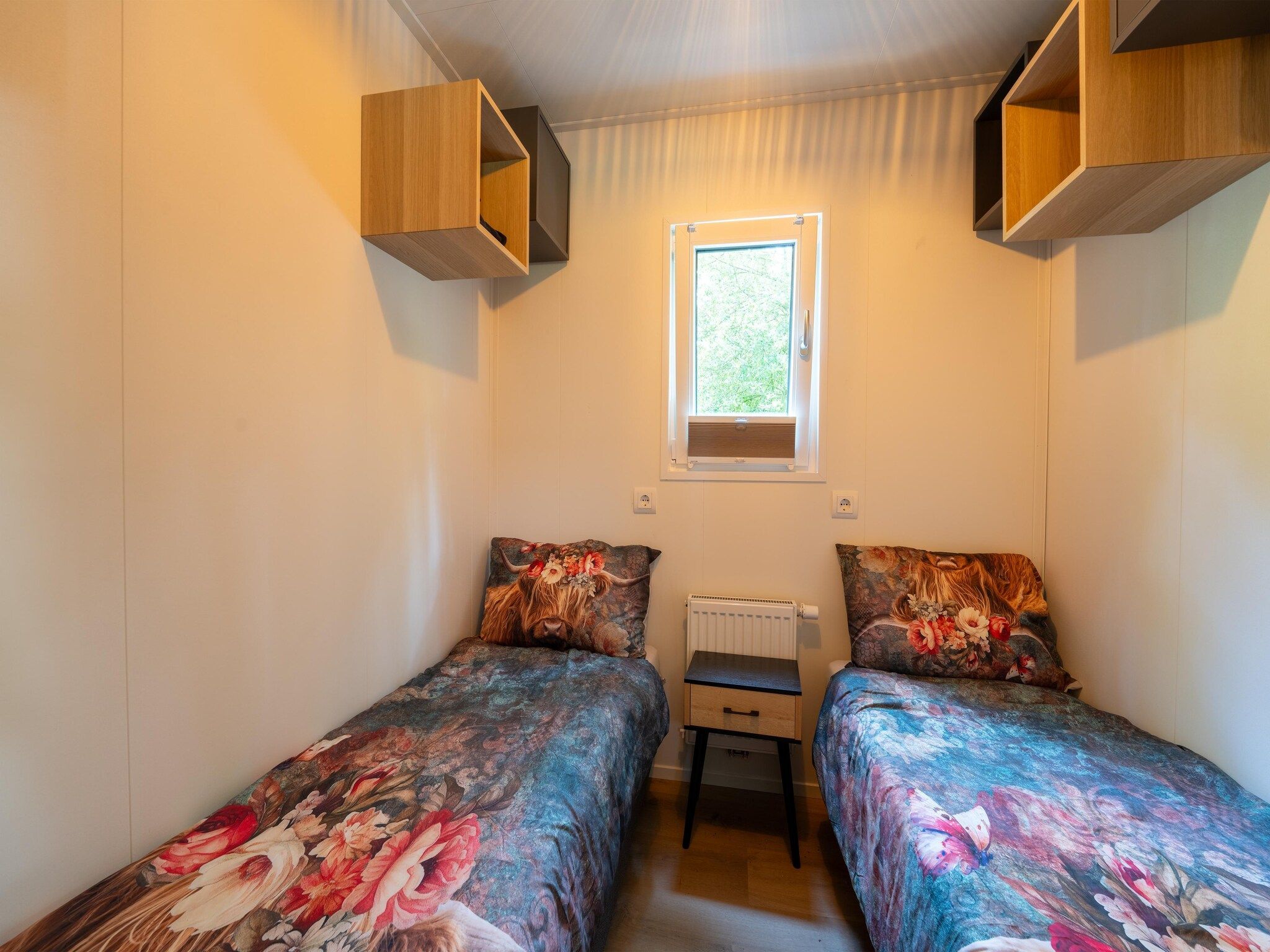 Een slaapkamer van Lodge David in Hattemerbroek