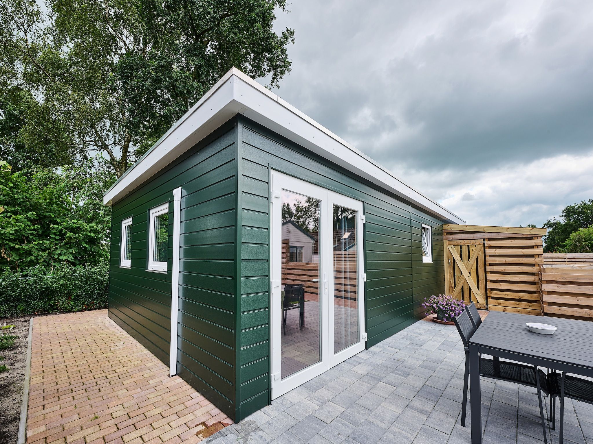 Het uitzicht vanaf De Weide 4P in De Kiel