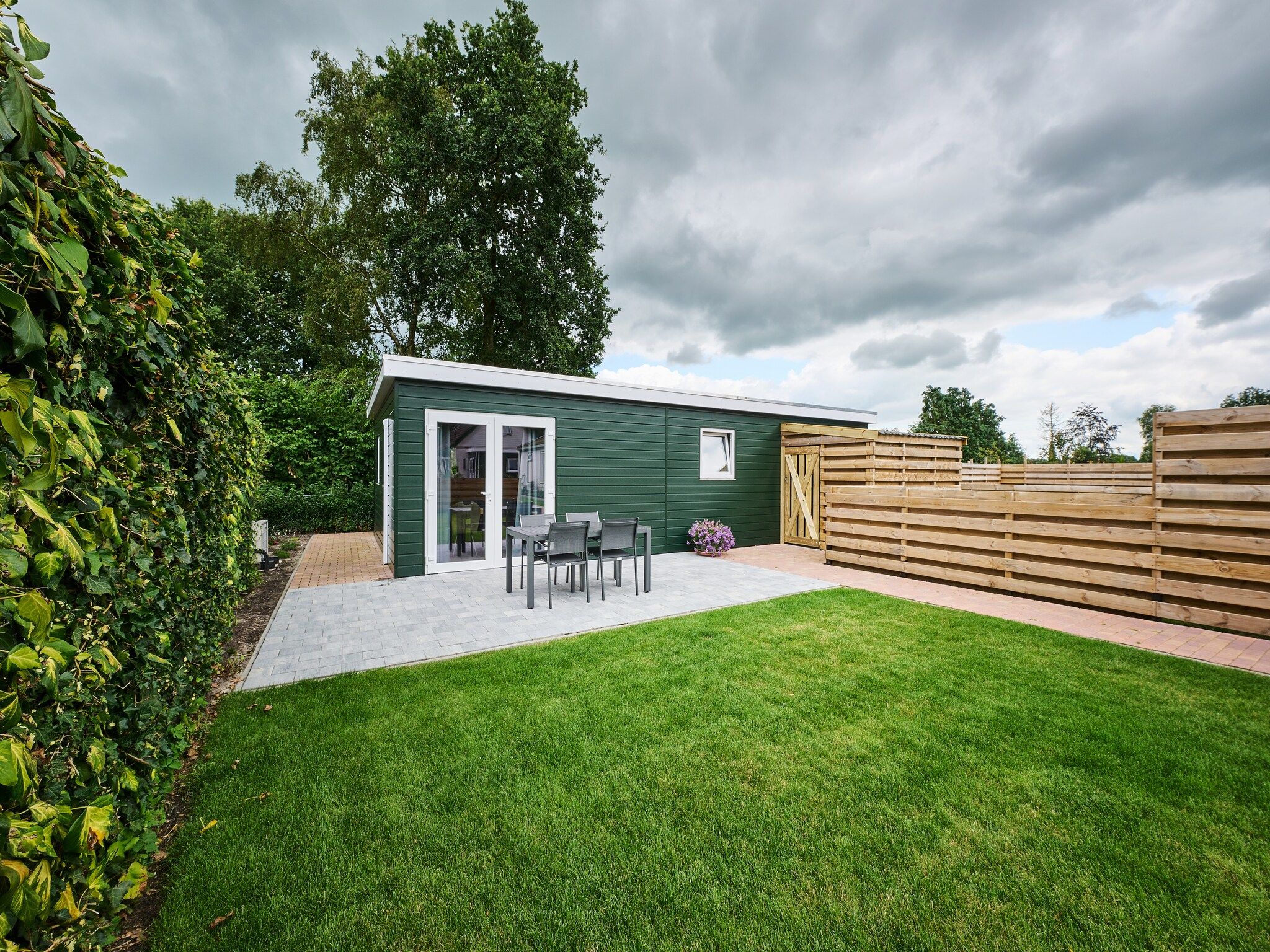 Het uitzicht vanaf De Weide 4P in De Kiel