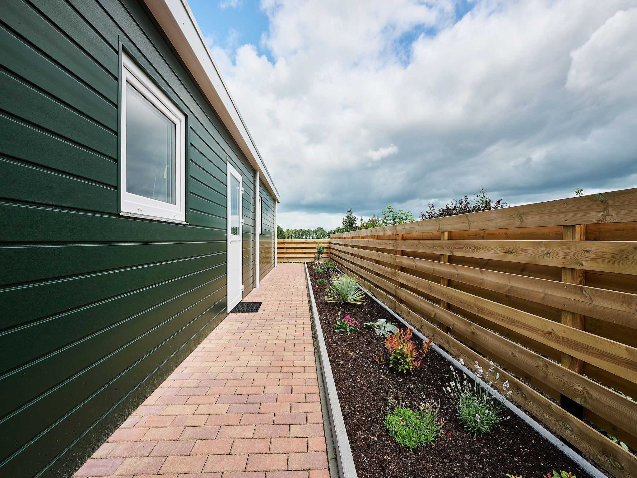 Het uitzicht vanaf De Weide 4P in De Kiel