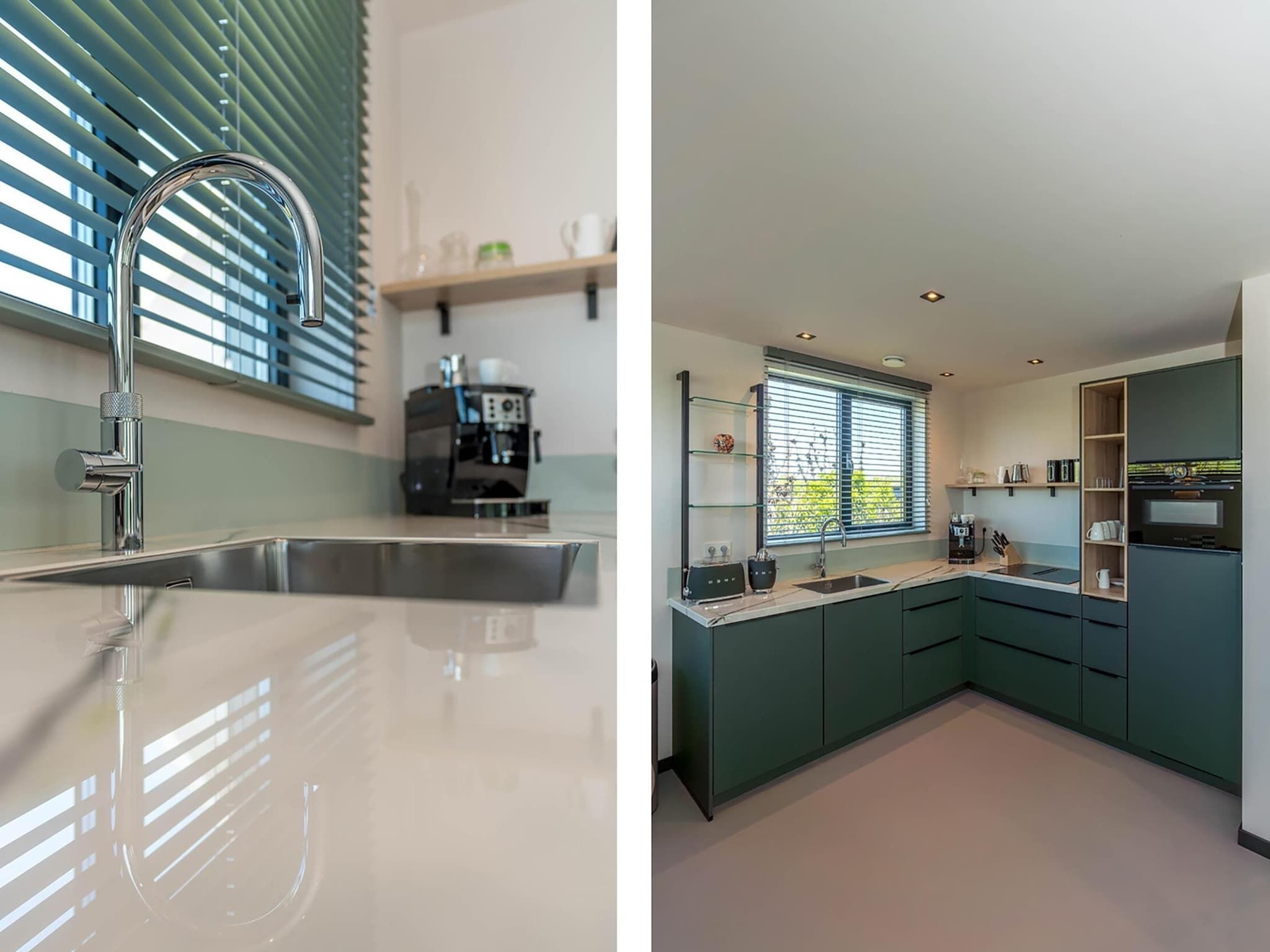 Het uitzicht vanaf ’t Waddenstrandje in Oudeschild