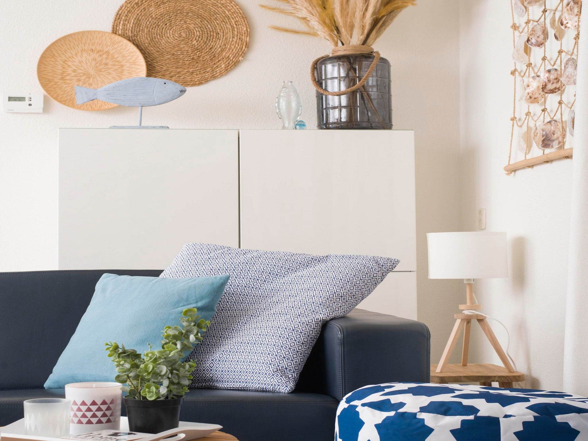 De woonkamer van Résidence Juliana 14 in Julianadorp aan Zee