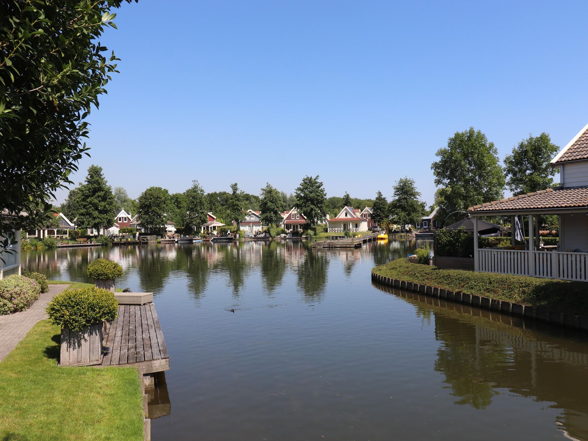 Het uitzicht vanaf Standaard 24 in Simonshaven