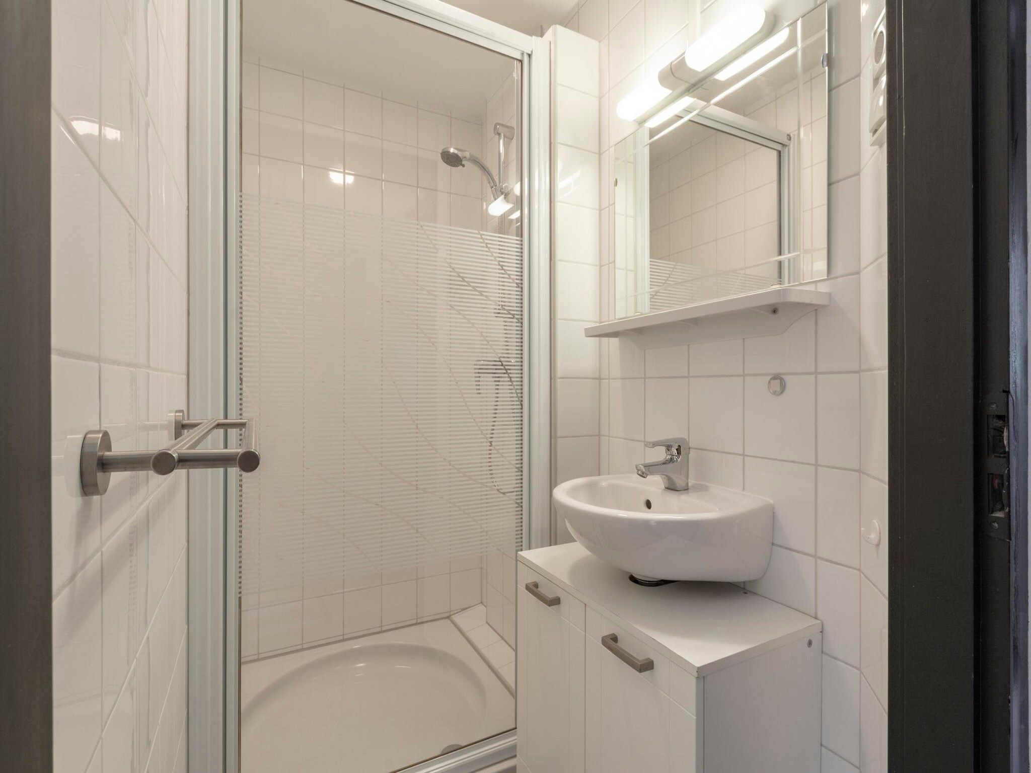 De badkamer van Duinland 15 in Sint Maartenszee