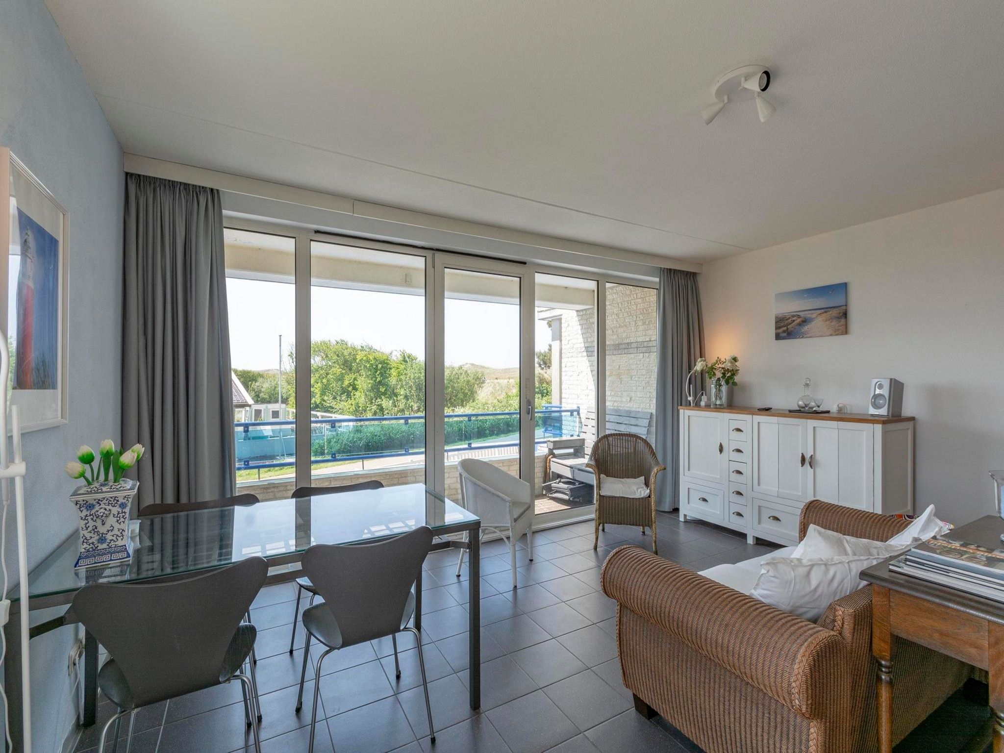 De woonkamer van Callantsduyne 21 in Callantsoog