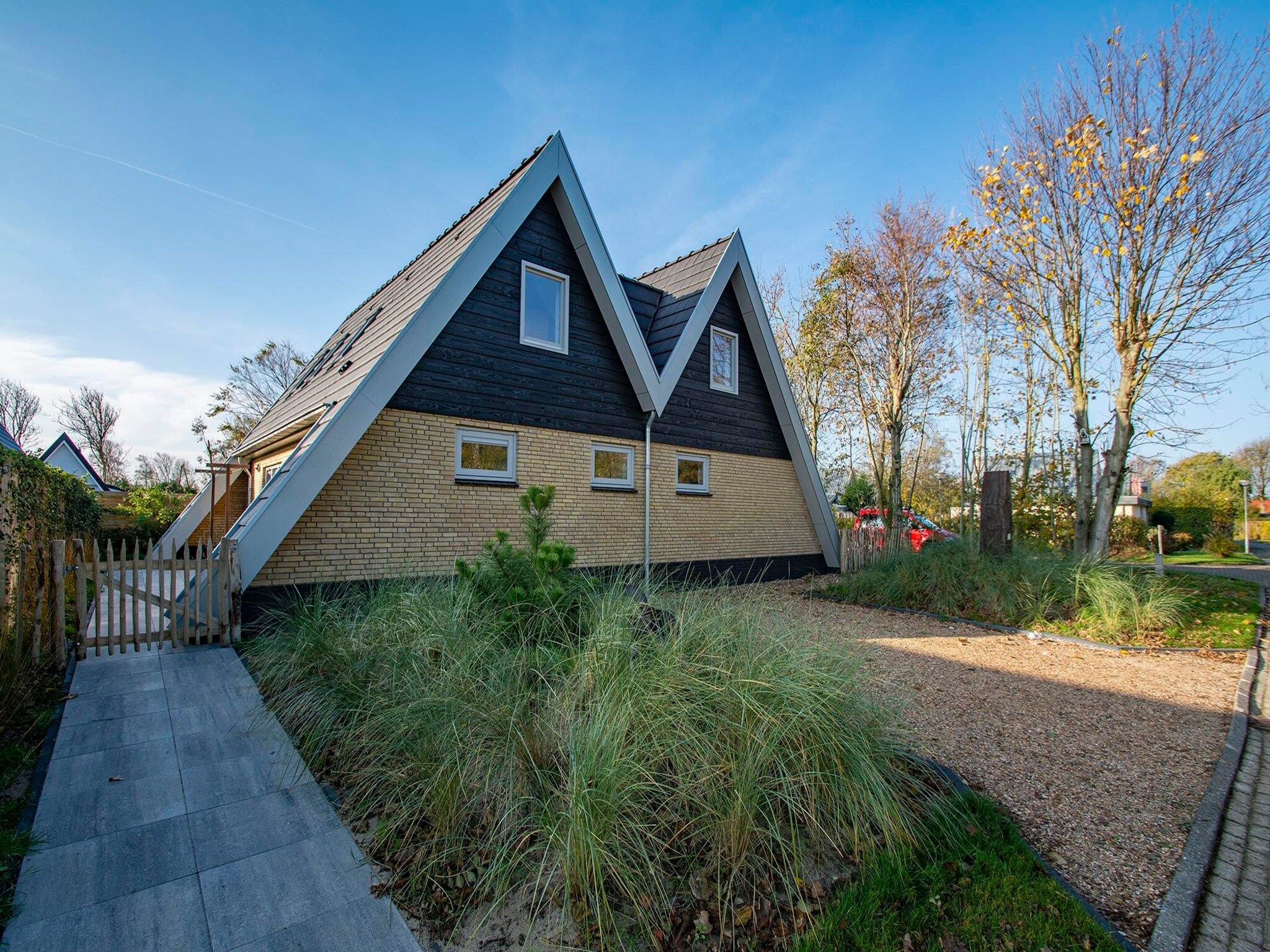 De buitenkant van Sandepark 171 in Callantsoog