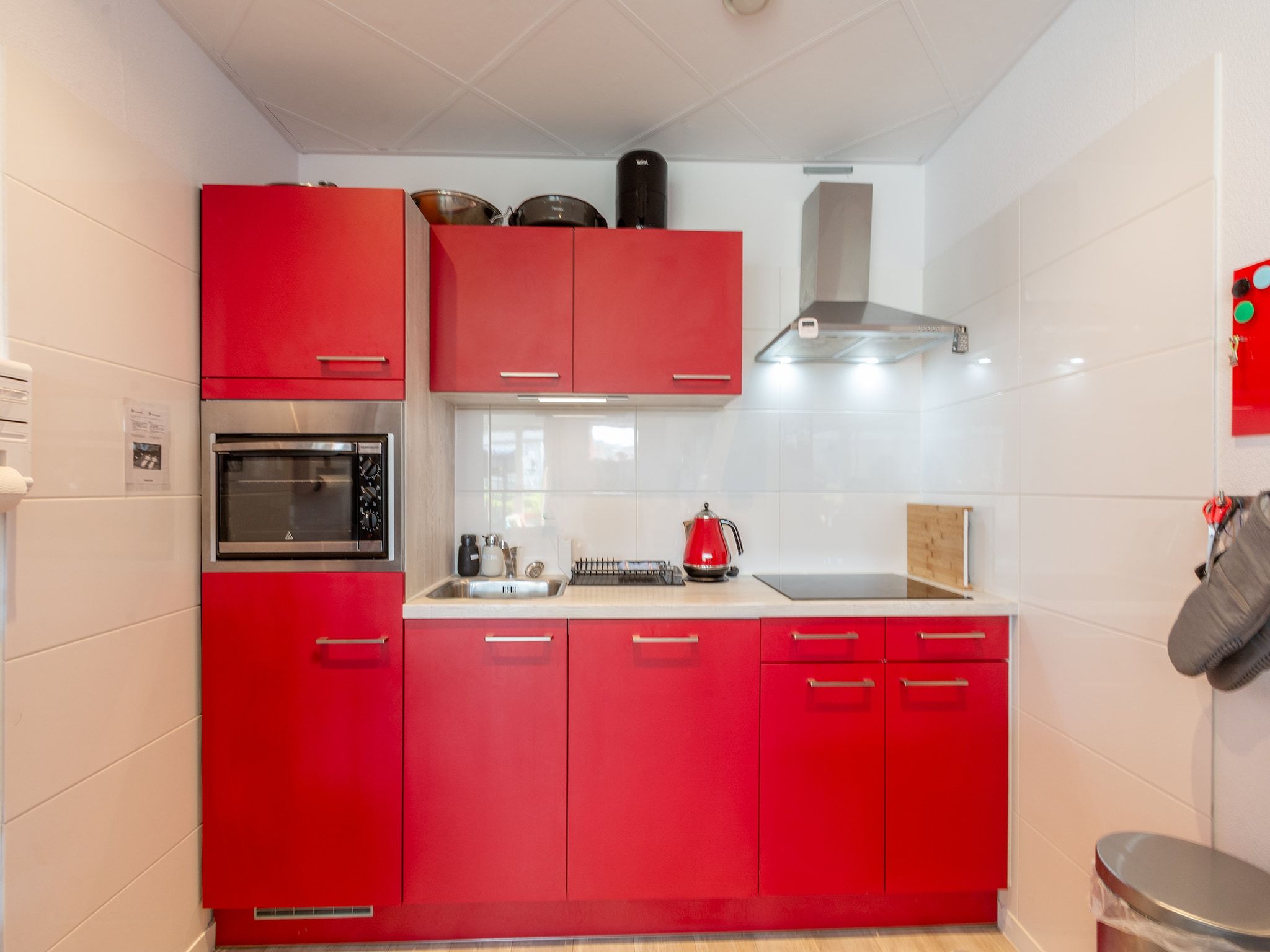 De keuken van Strandslag 103 in Julianadorp aan Zee