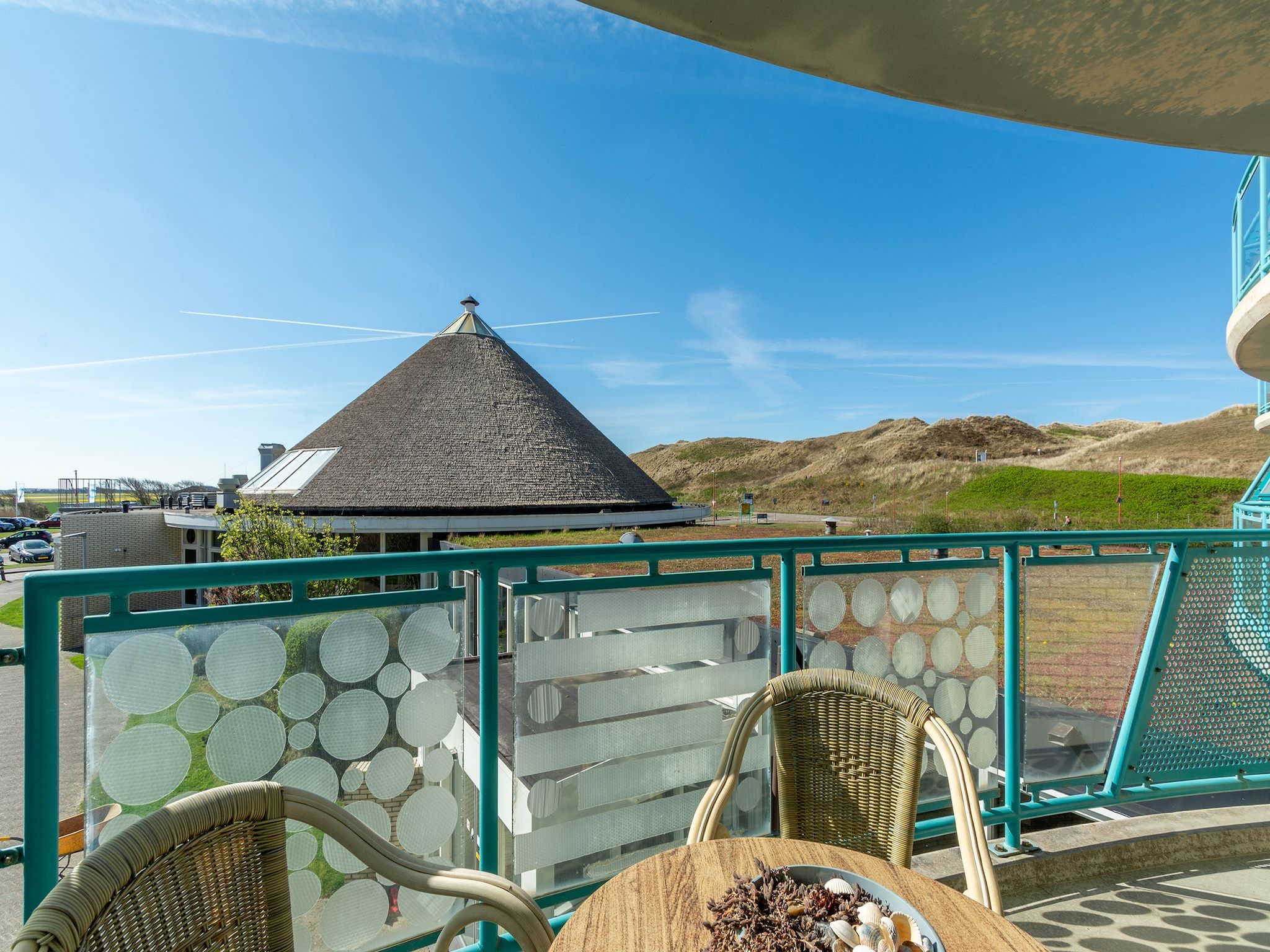 Het uitzicht vanaf Strandslag 157 in Julianadorp aan Zee