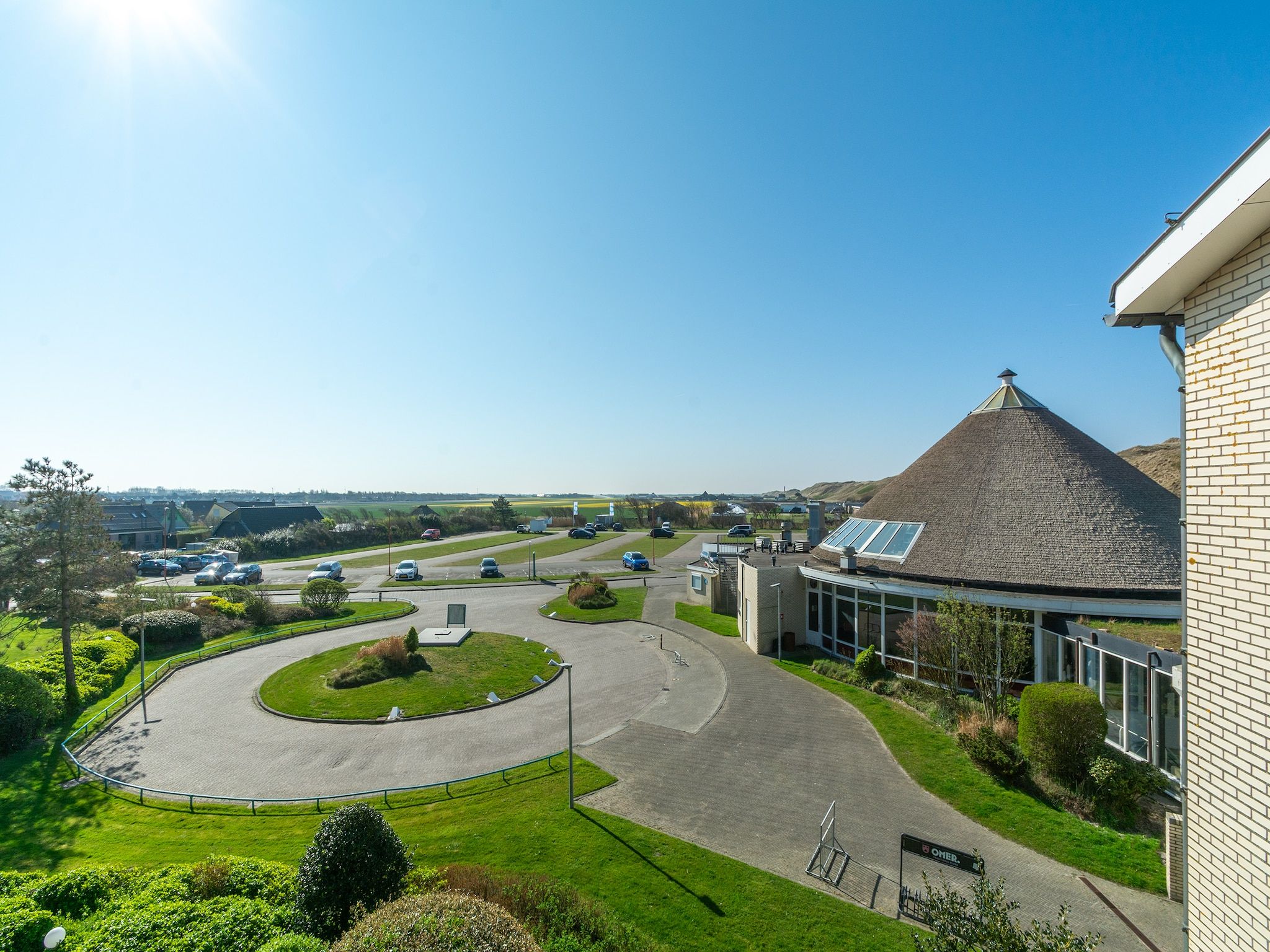 Het uitzicht vanaf Strandslag 189 in Julianadorp aan Zee