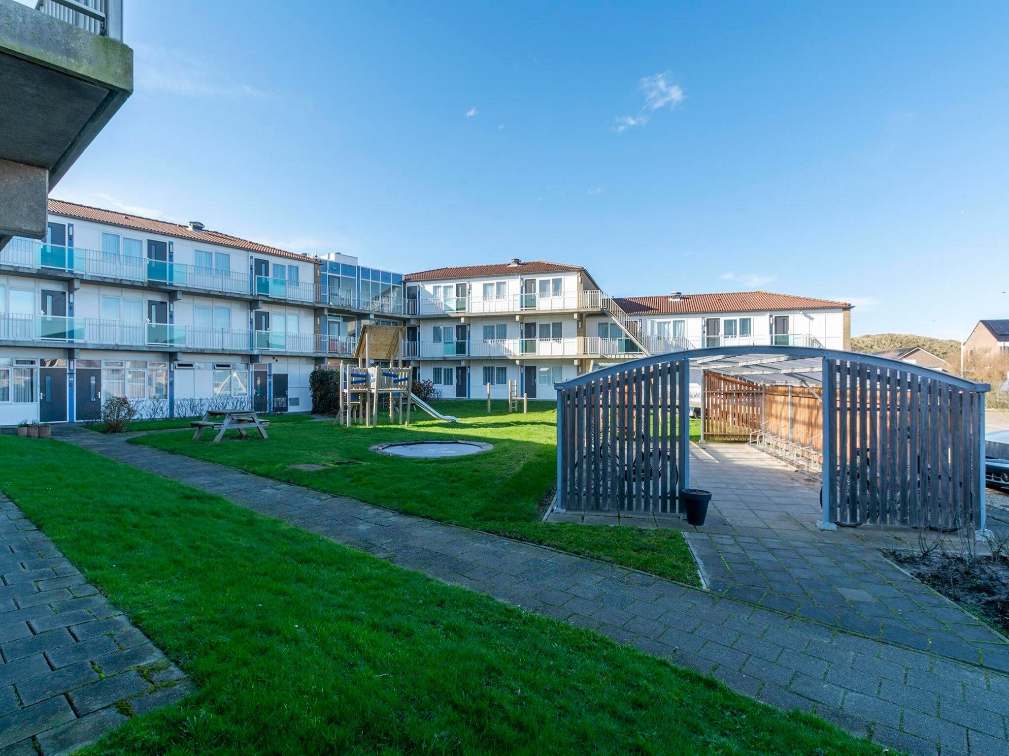 De buitenkant van Beach Appartement 29 in Callantsoog