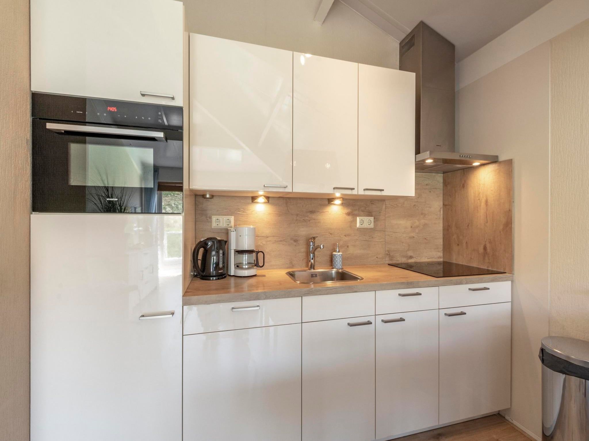 De keuken van Beach Appartement 41 in Callantsoog