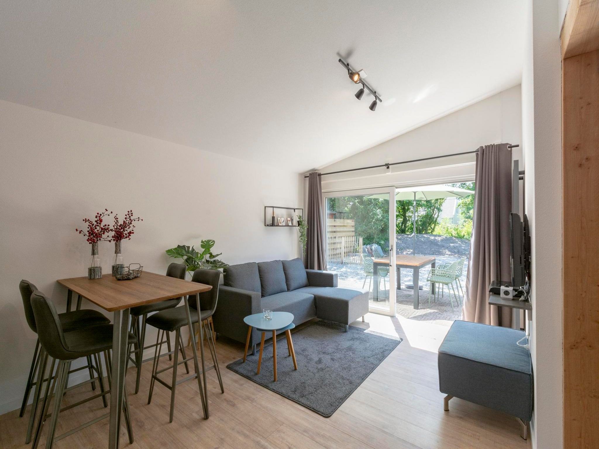 De woonkamer van De Blenck 29 in Callantsoog